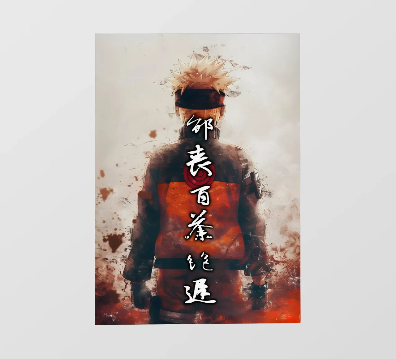 Naruto Uzumaki pellicola backlit da CreativeStudio