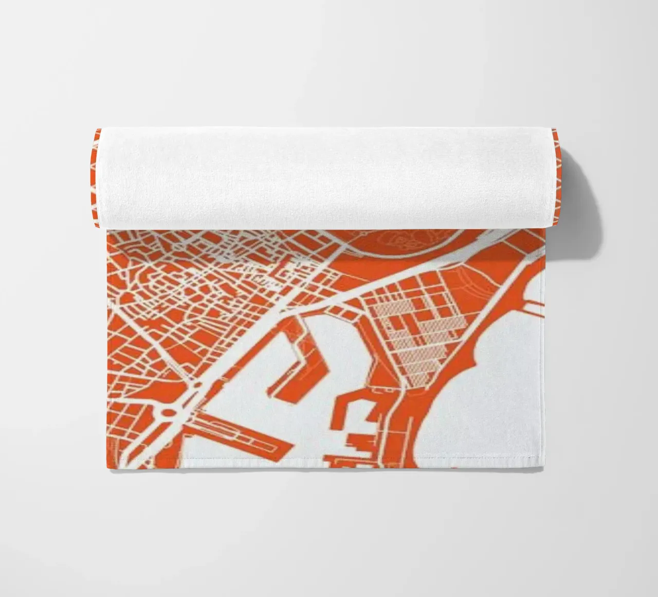 Barcelona Red telo mare da Urban Maps