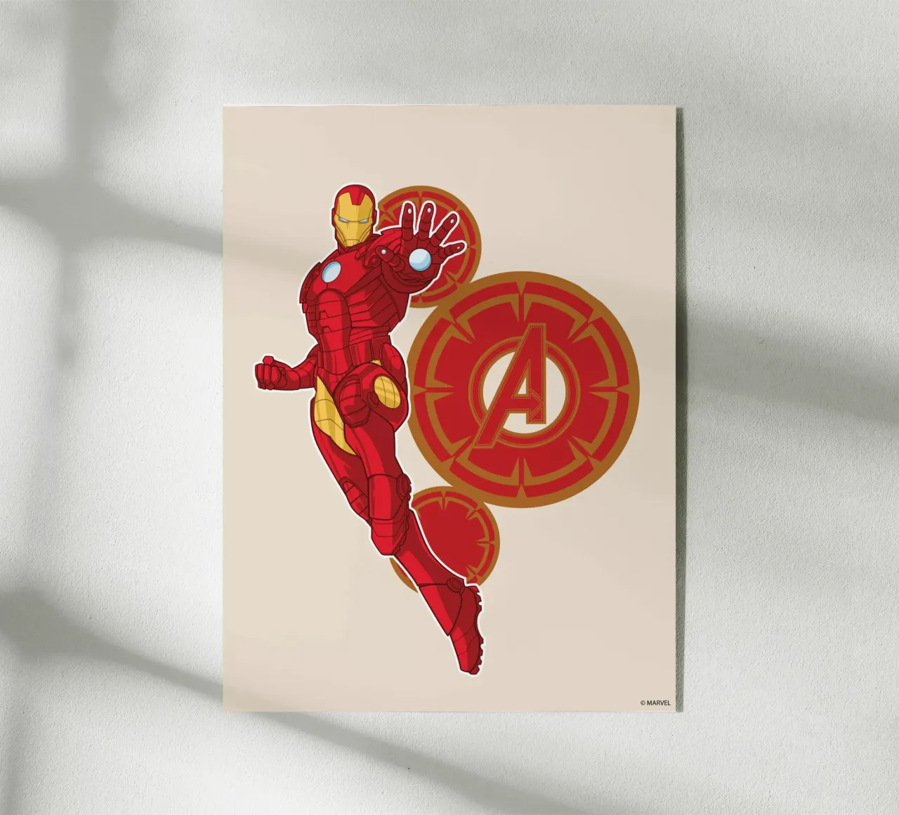 Iron Man plexiglass da MARVEL Designs by JUNIQE
