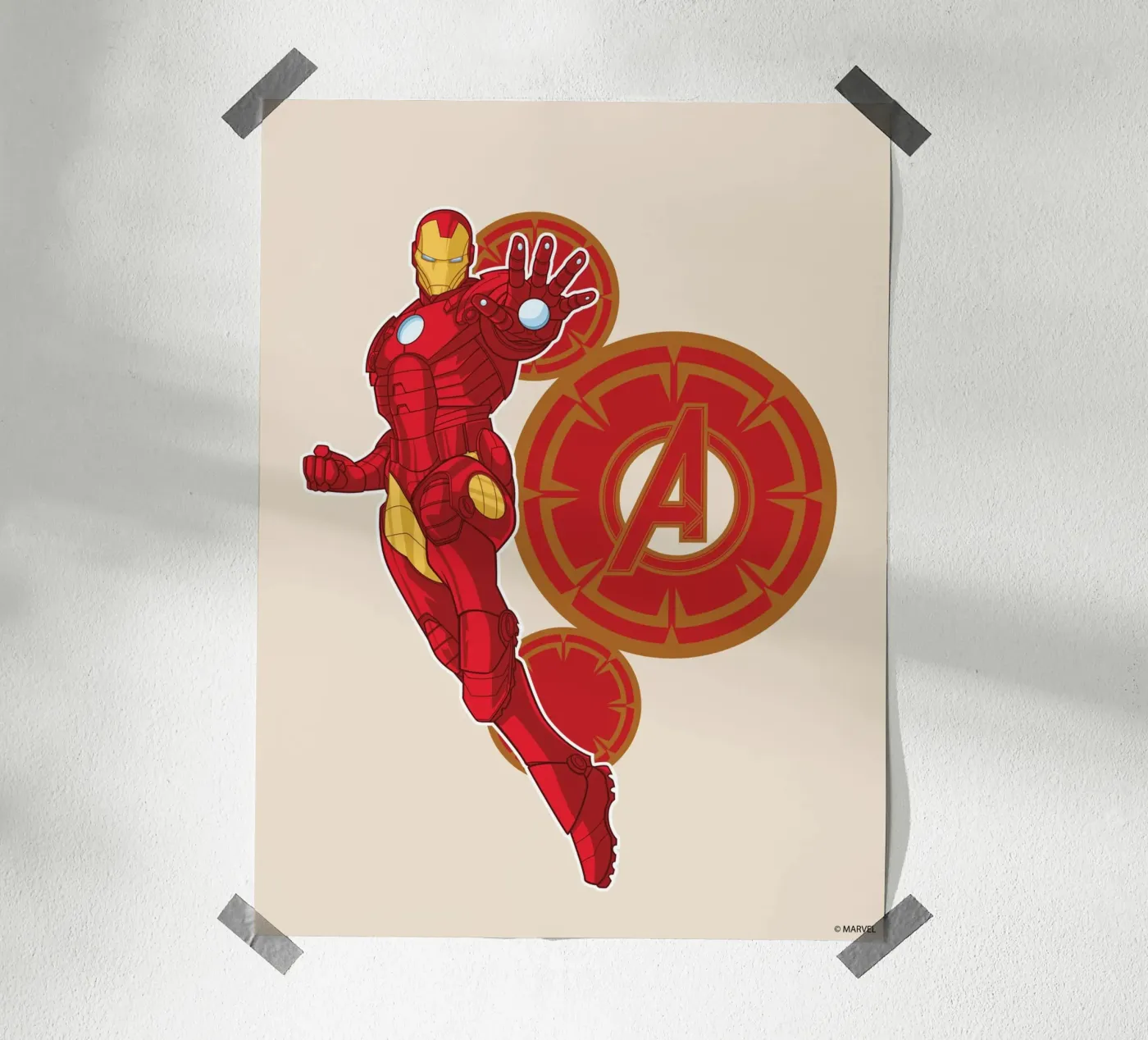 Iron Man poster da MARVEL Designs by JUNIQE