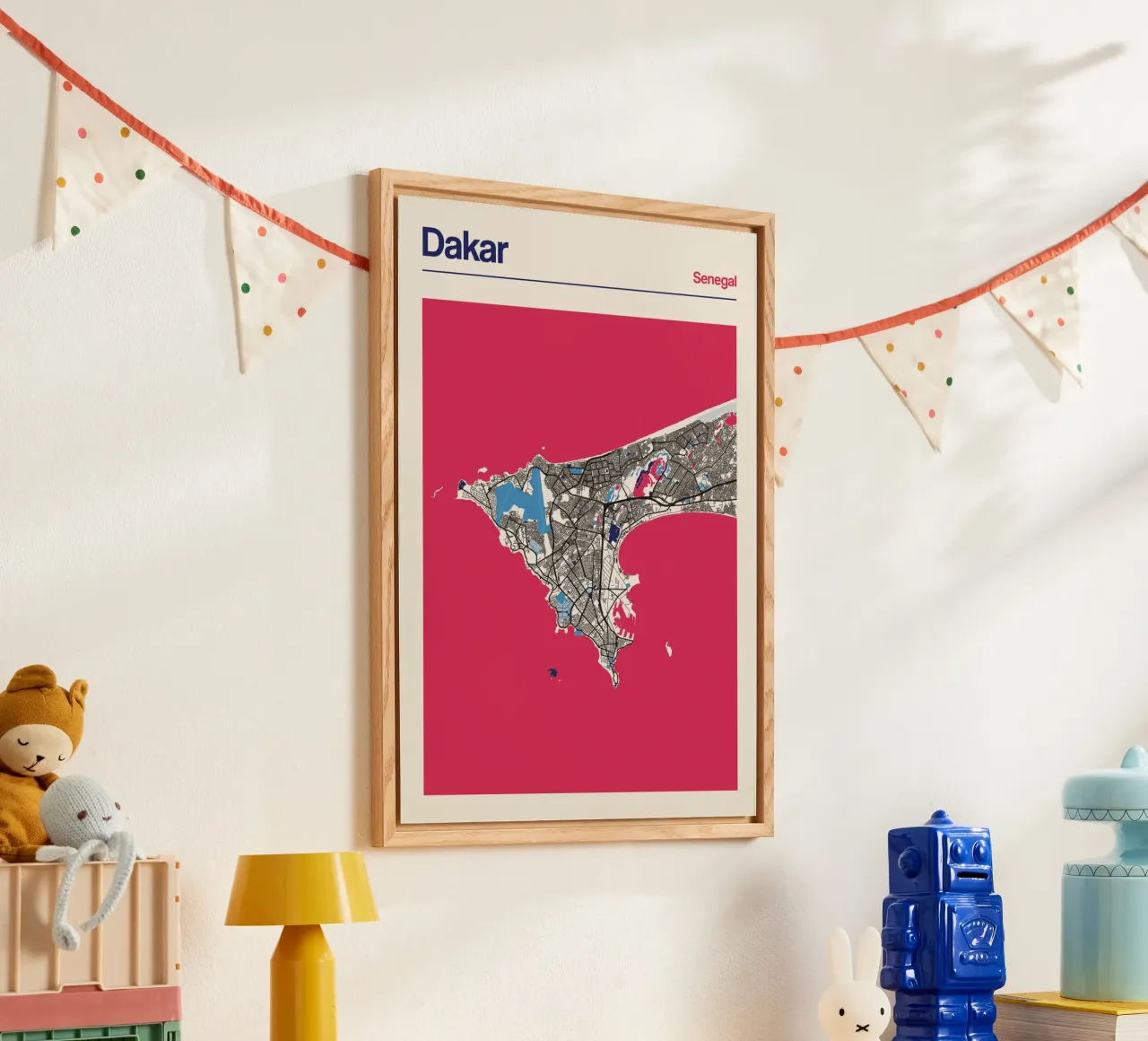 Le rive di Dakar plexiglass da MOOODZART