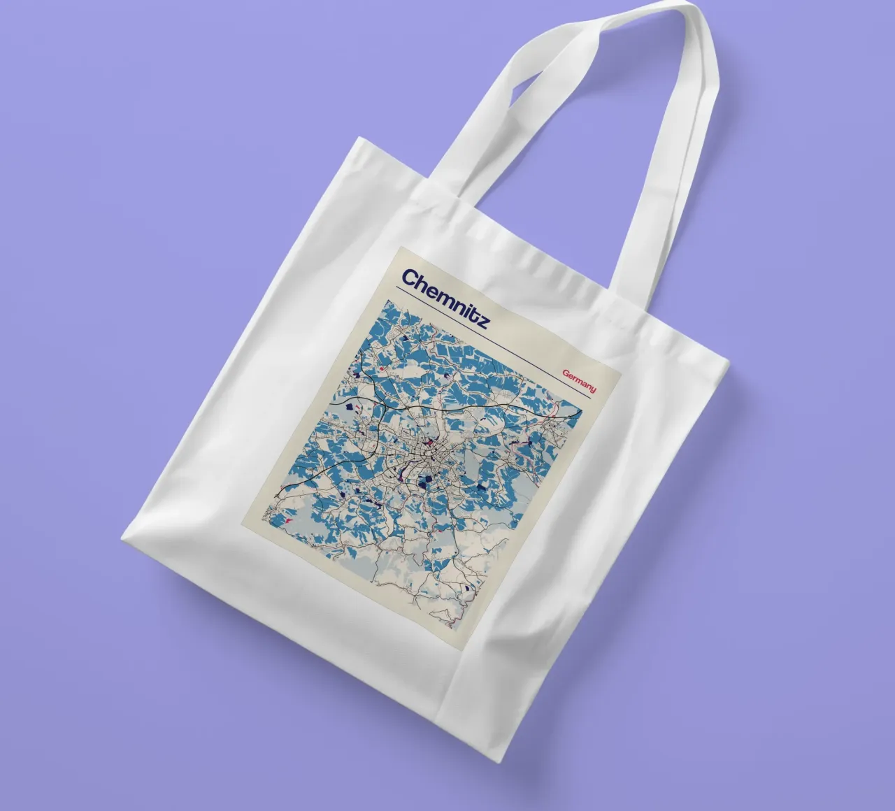 Mosaico di Chemnitz borsa in juta da MOOODZART