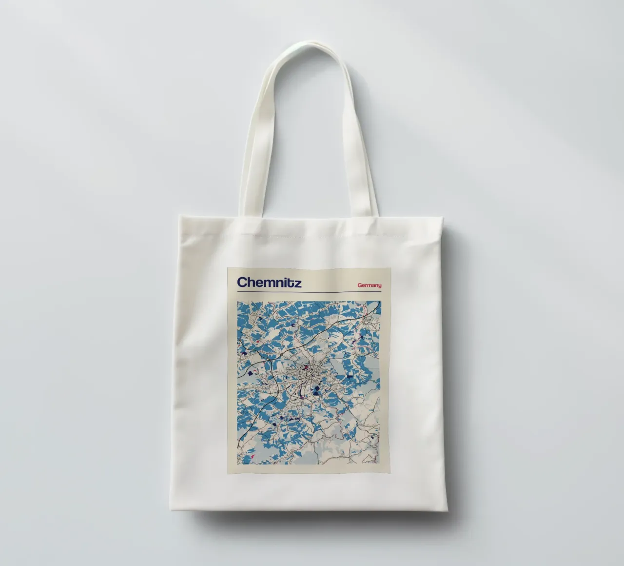 Mosaico di Chemnitz borsa in juta da MOOODZART