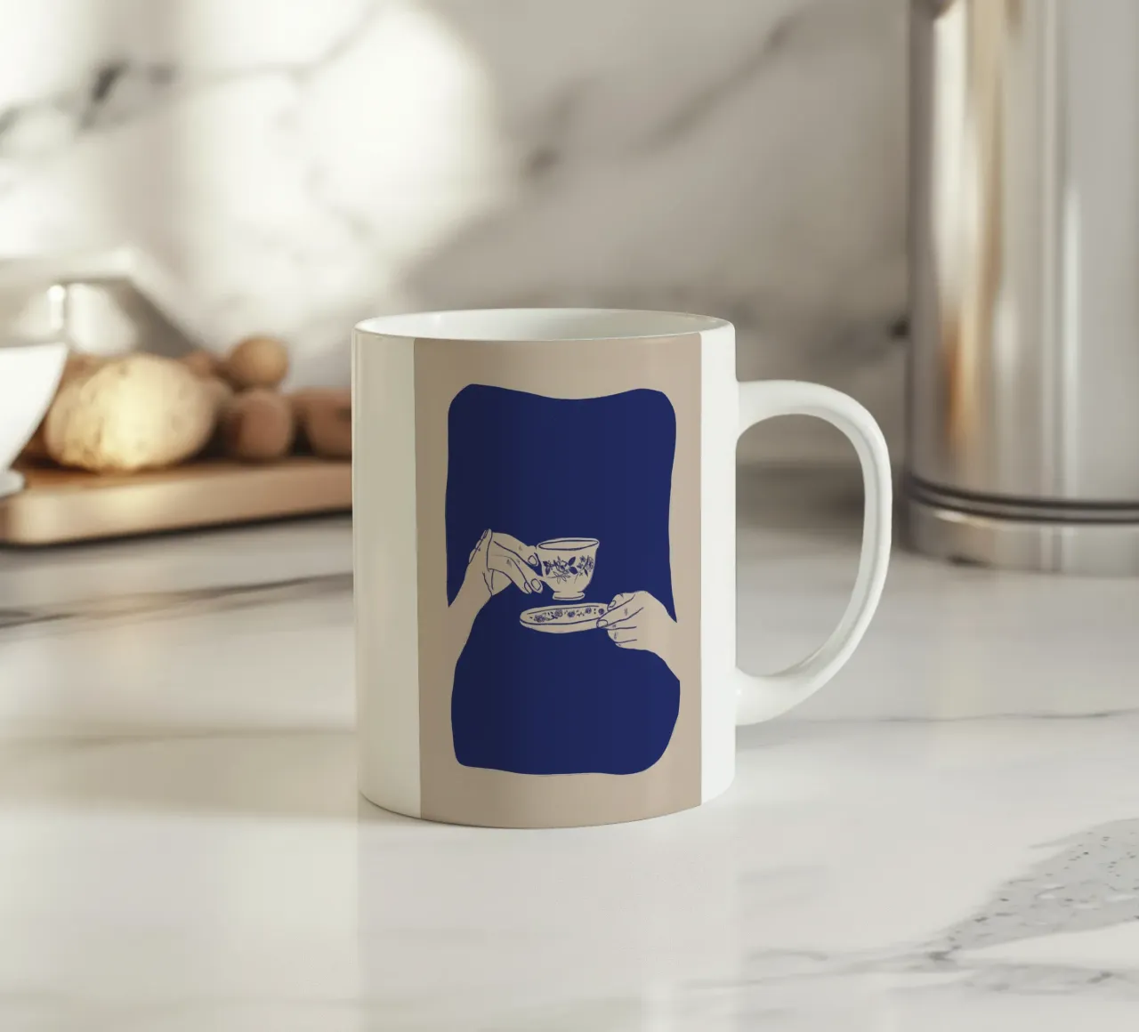 A Cup Of Tea tazza in ceramica da ni-ja artboutique
