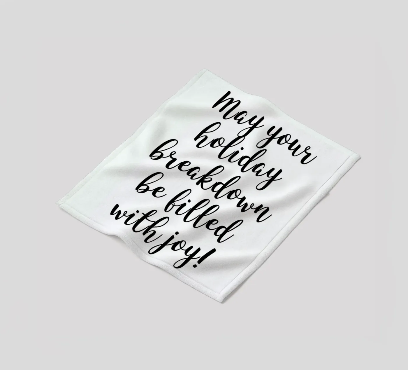 Holiday Breakdown fleecedeken van Studio One