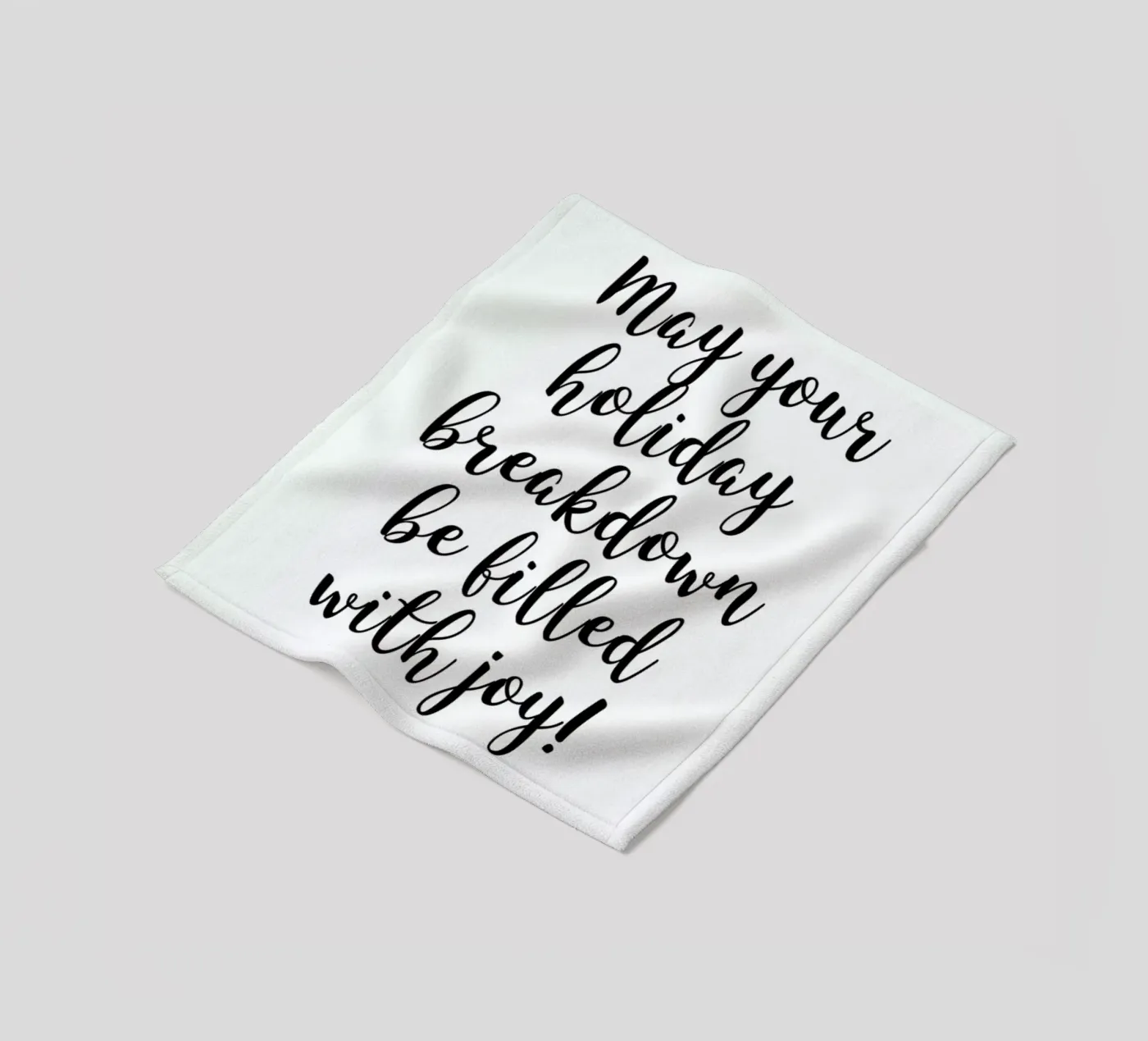 Holiday Breakdown Fleecedecke von Studio One