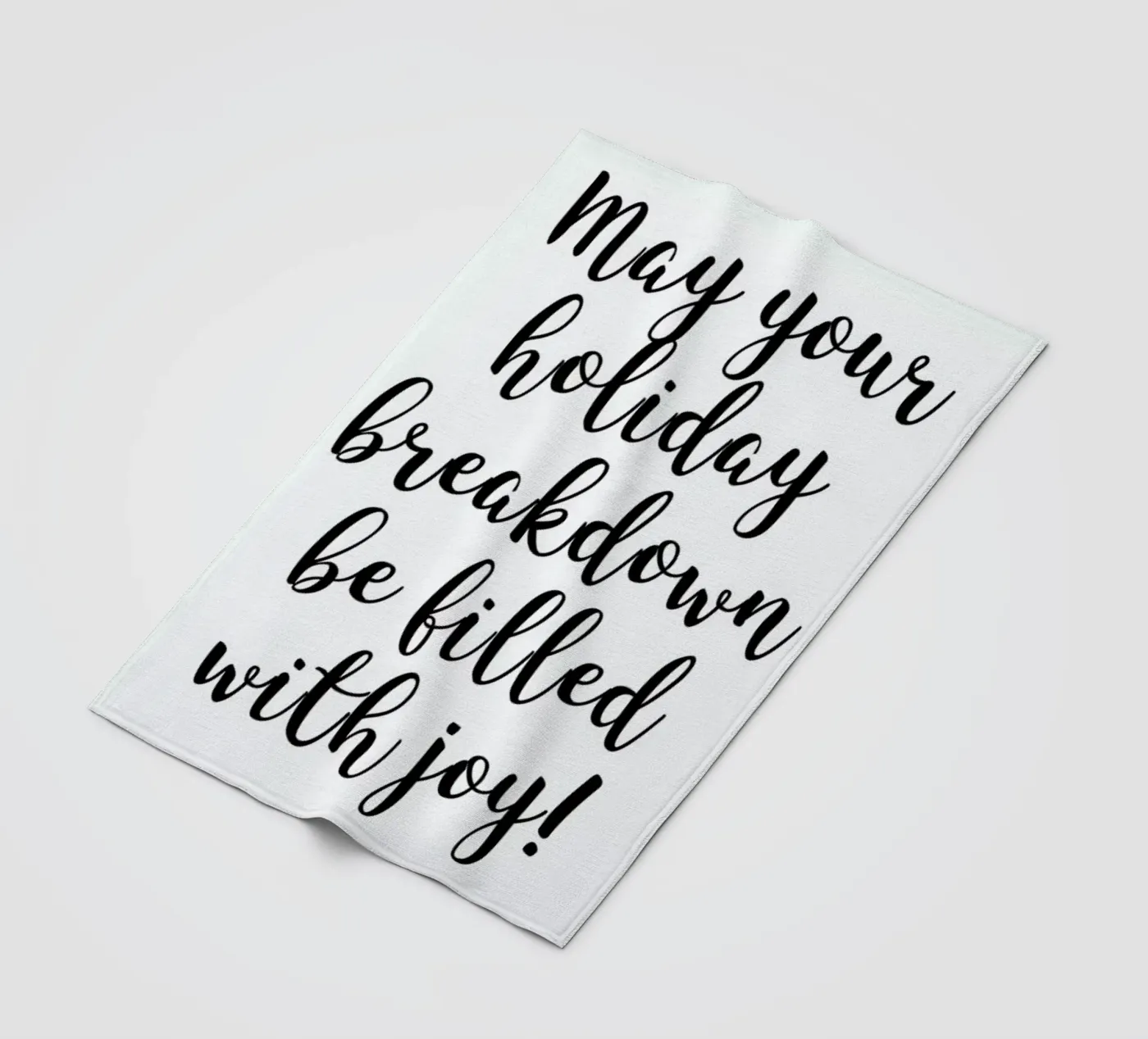 Holiday Breakdown fleecedeken van Studio One