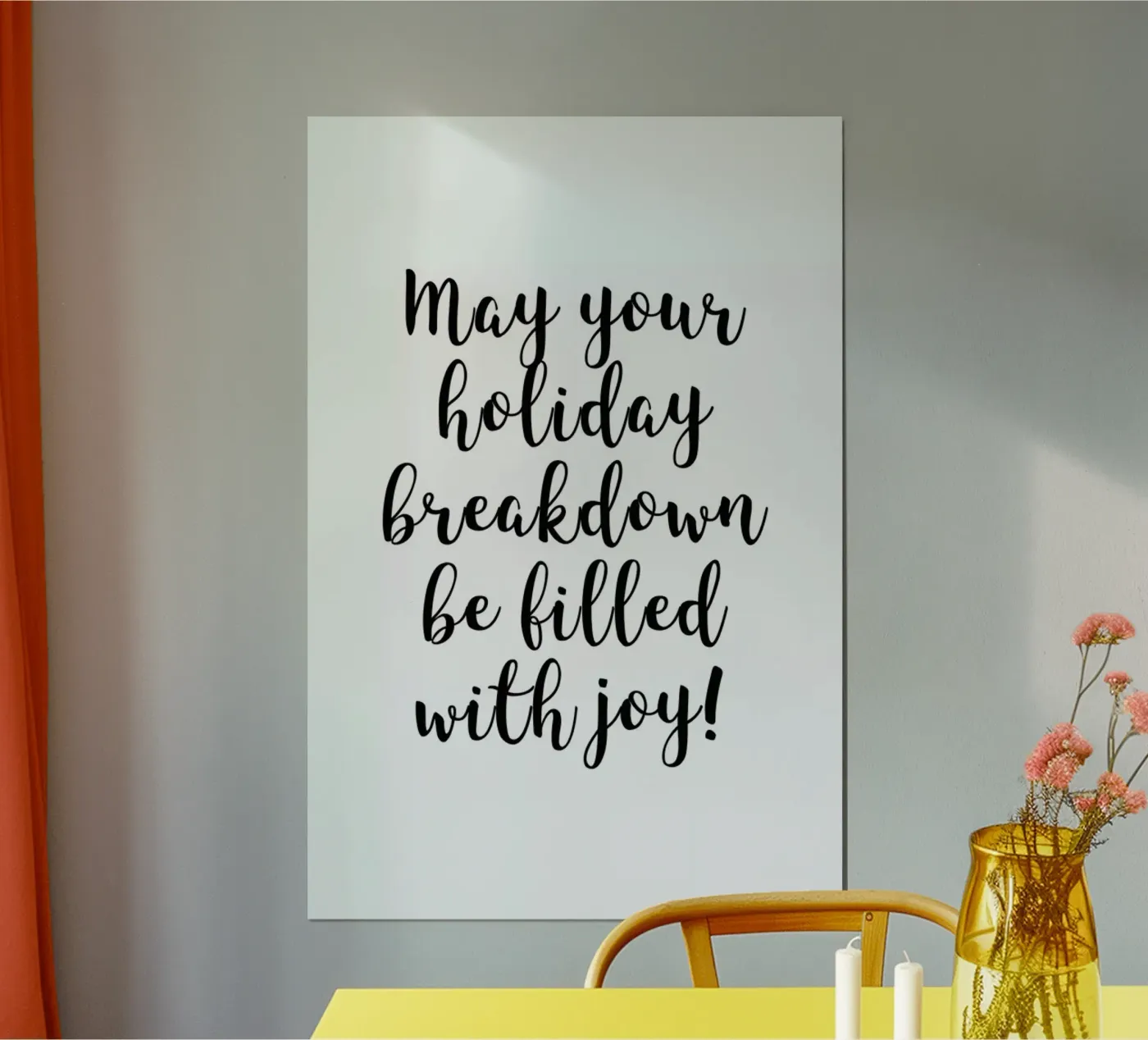 Holiday Breakdown poster by Studio One
