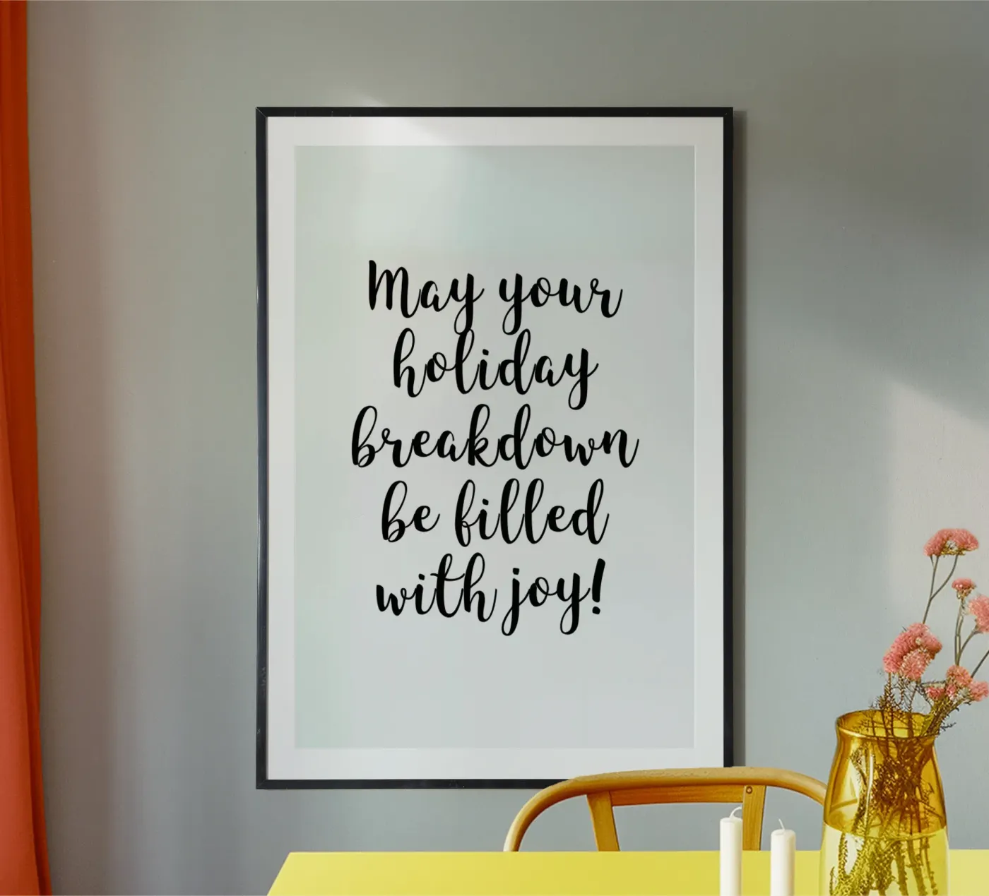 Holiday Breakdown Poster von Studio One