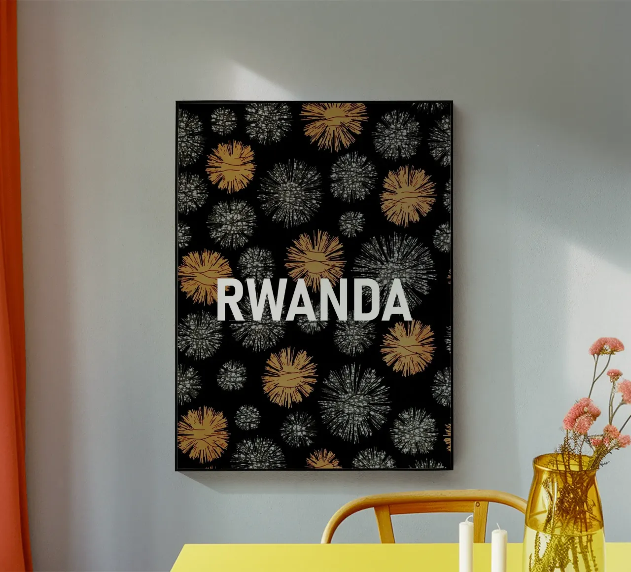 Rwanda plexiglass da Mathudace Créas