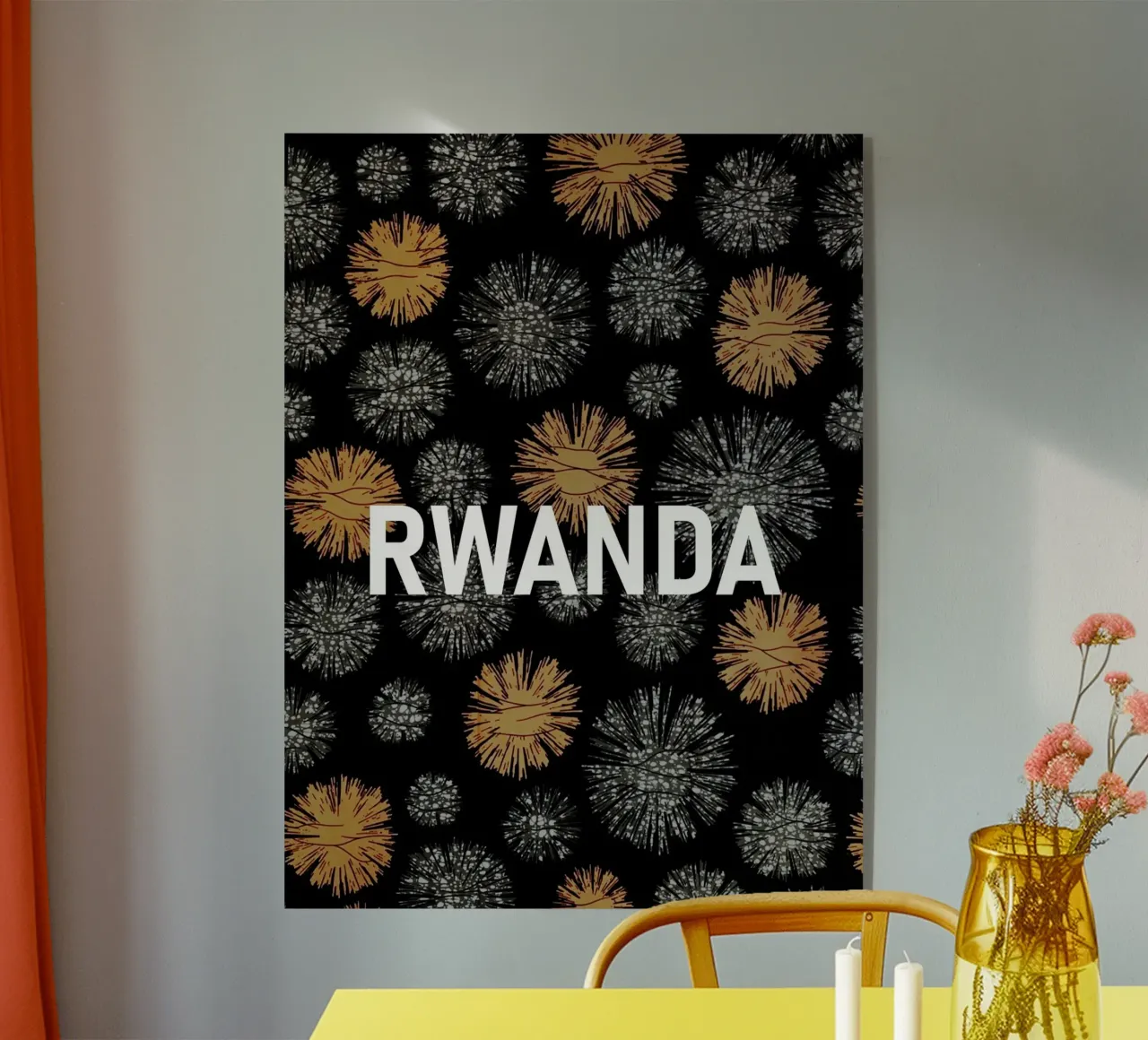 Rwanda plexiglass da Mathudace Créas