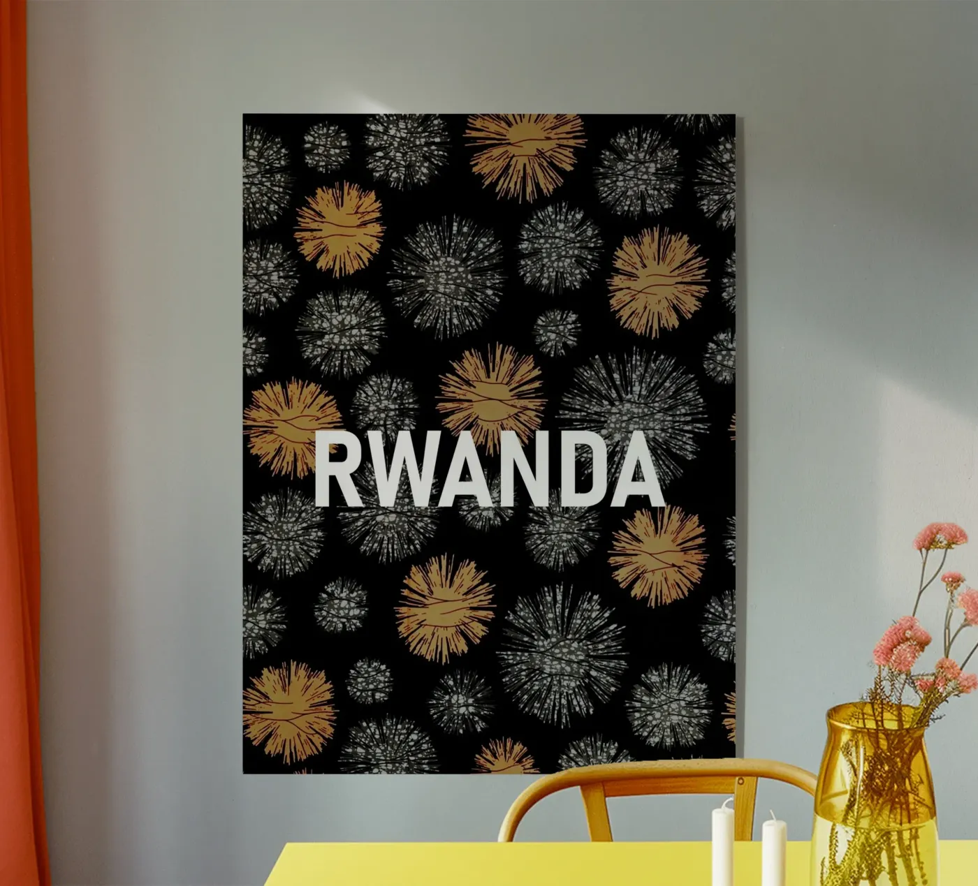 Rwanda plexiglass da Mathudace Créas