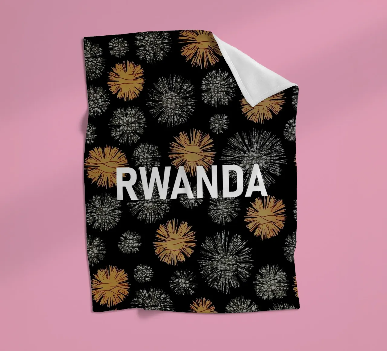 Rwanda Fleecedecke von Mathudace Créas