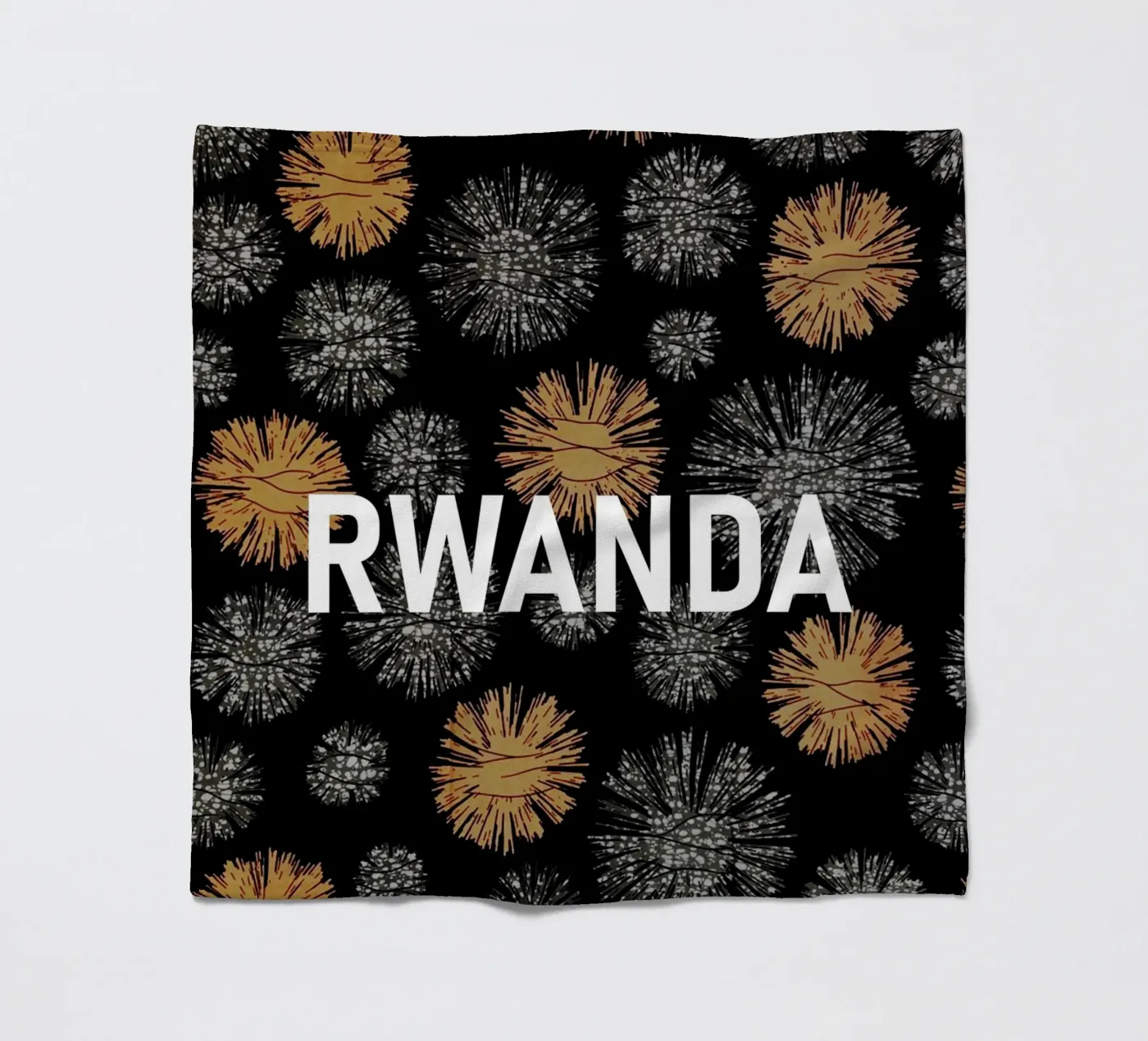 Rwanda coperta in pile da Mathudace Créas