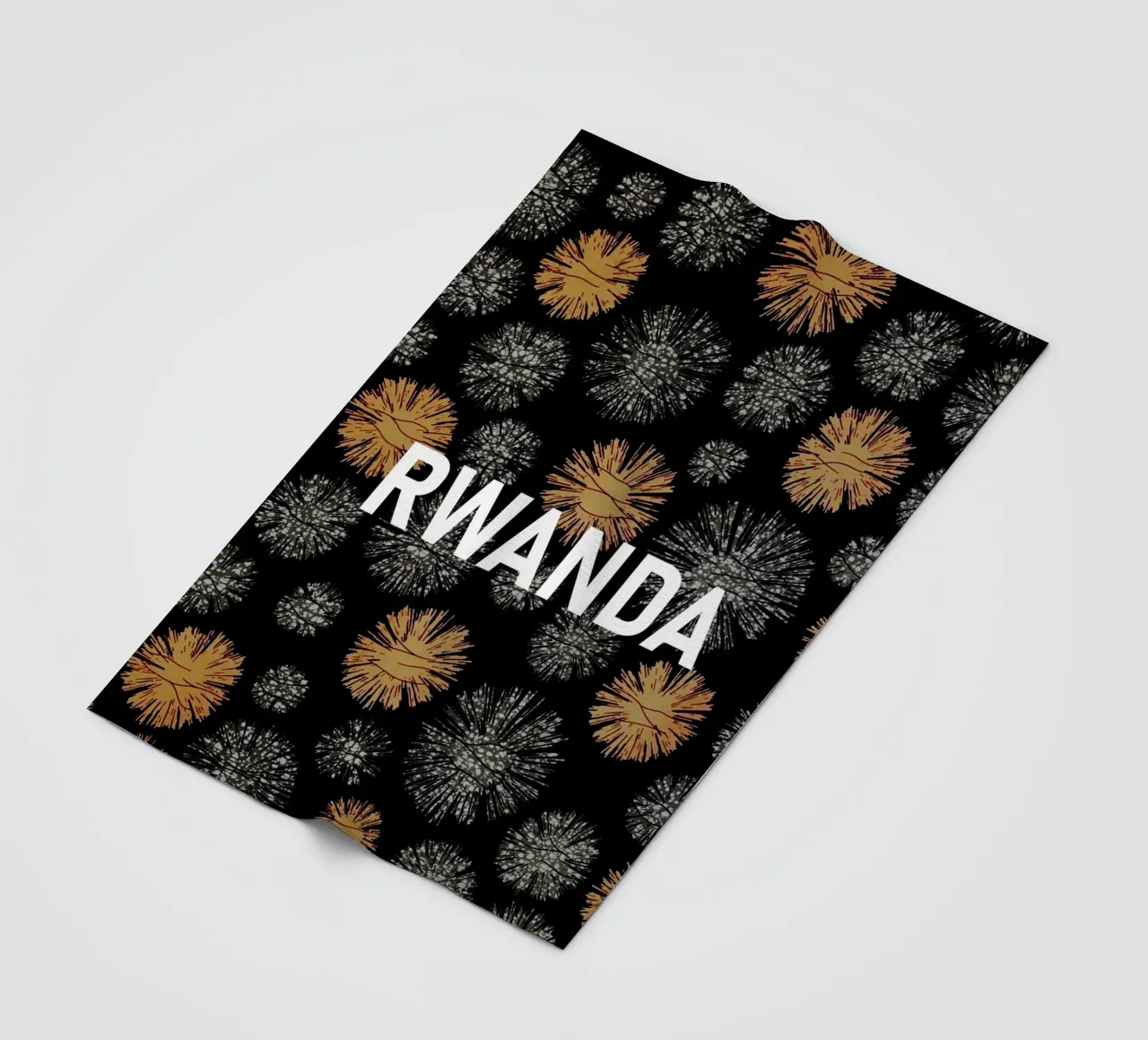 Rwanda Fleecedecke von Mathudace Créas