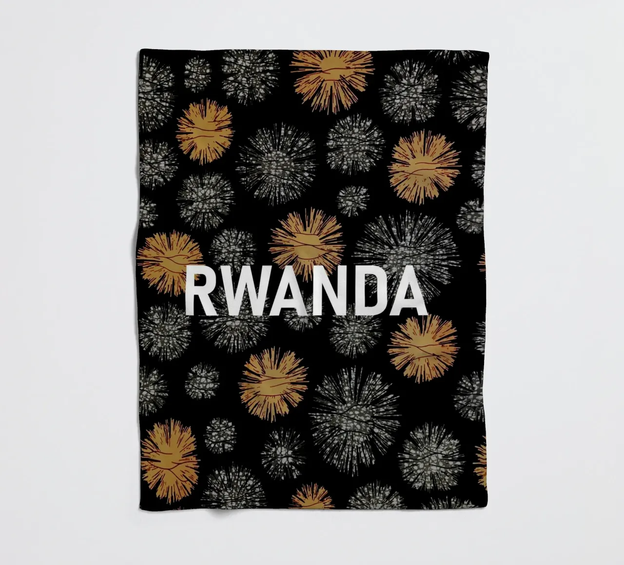 Rwanda Fleecedecke von Mathudace Créas