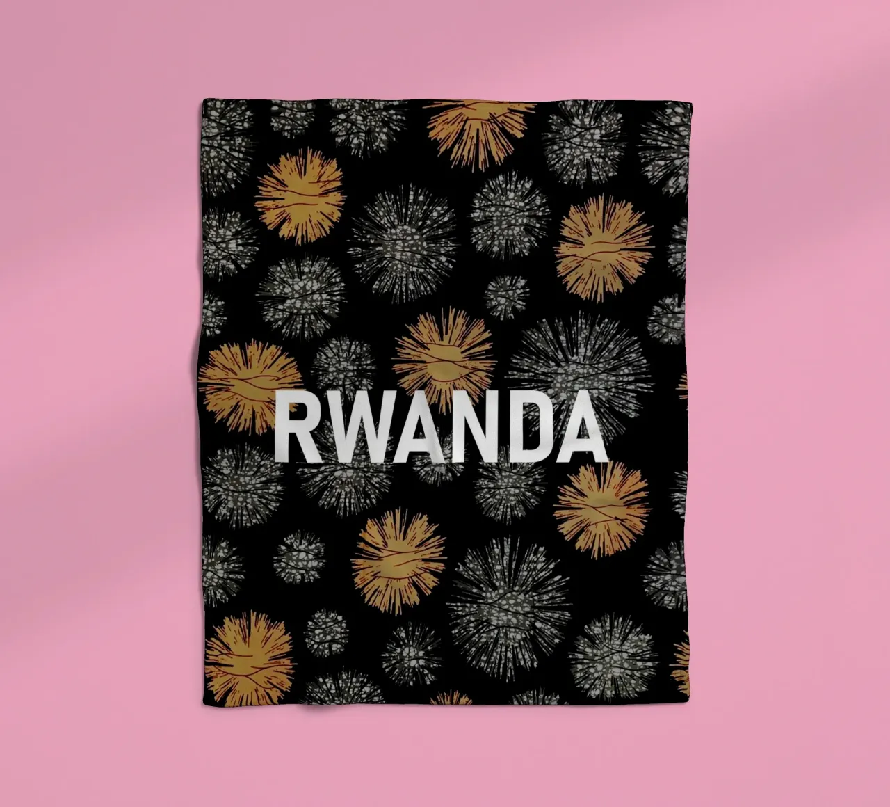 Rwanda Fleecedecke von Mathudace Créas