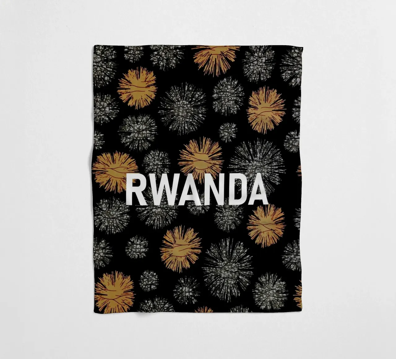 Rwanda Fleecedecke von Mathudace Créas