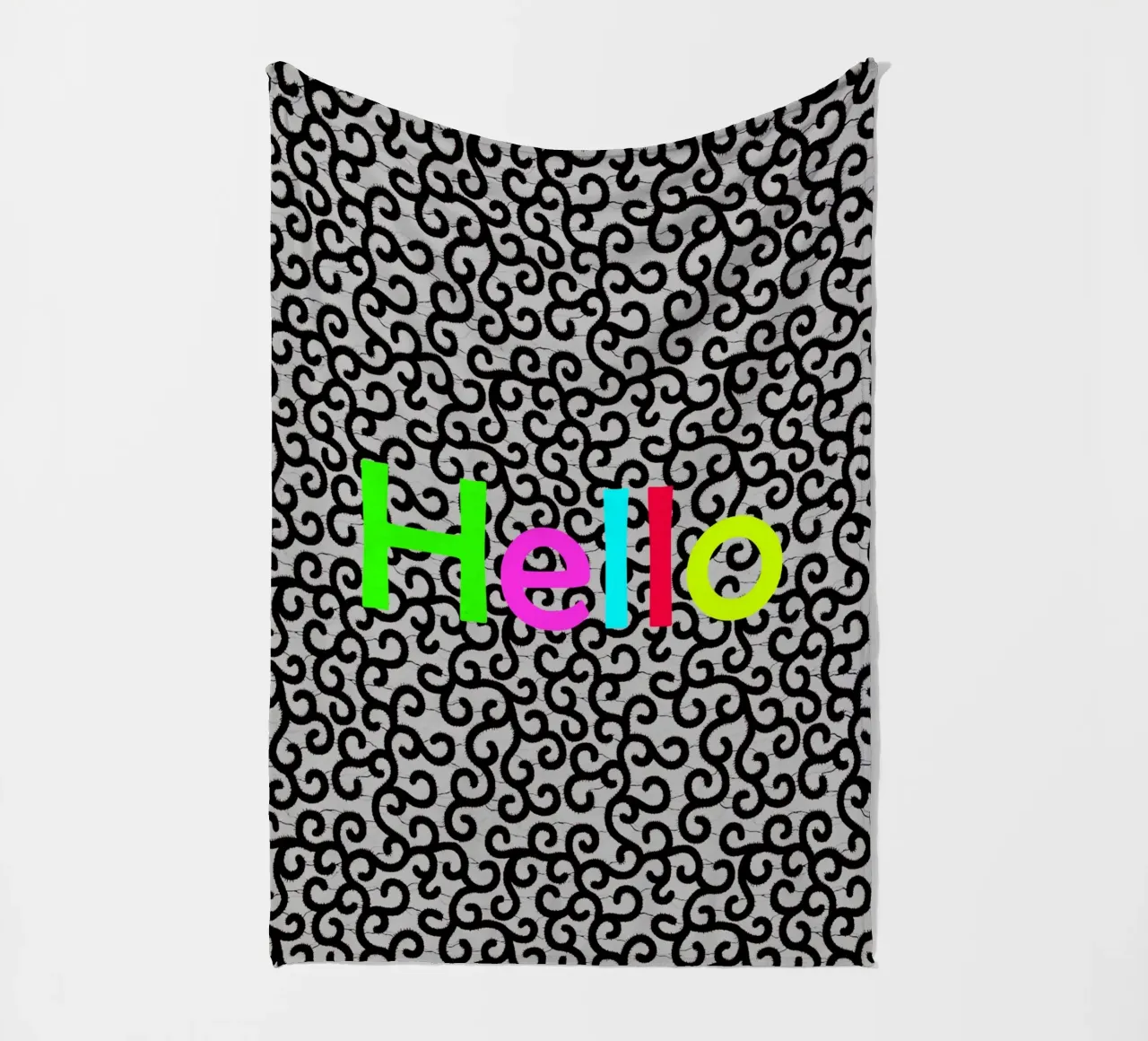 Hello fleecedeken van Mathudace Créas