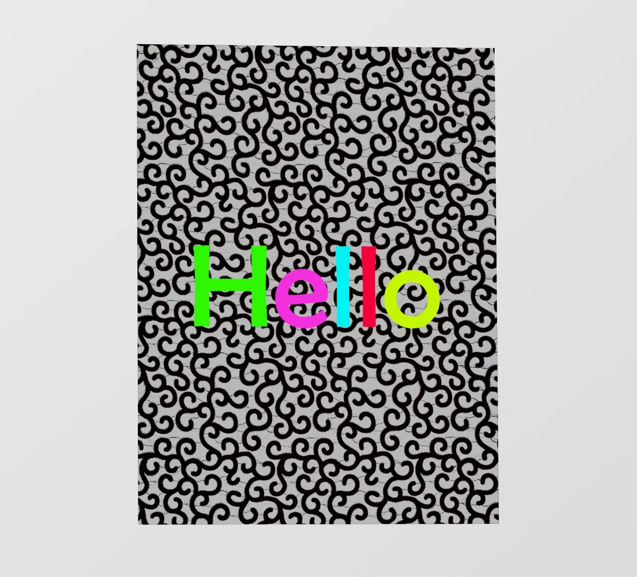 Hello pellicola backlit da Mathudace Créas
