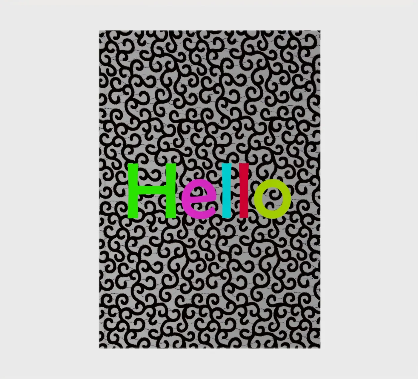 Hello notebook by Mathudace Créas