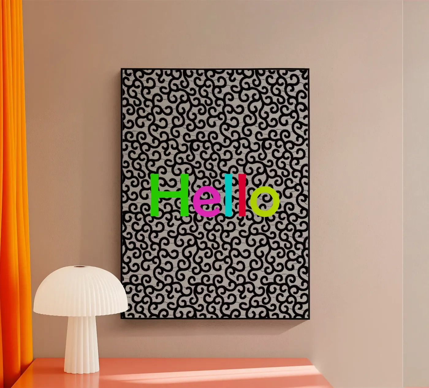 Hello plexiglass da Mathudace Créas