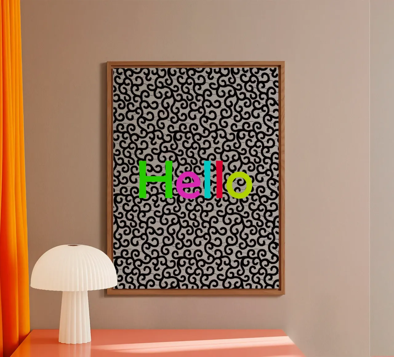 Hello alluminio dibond da Mathudace Créas