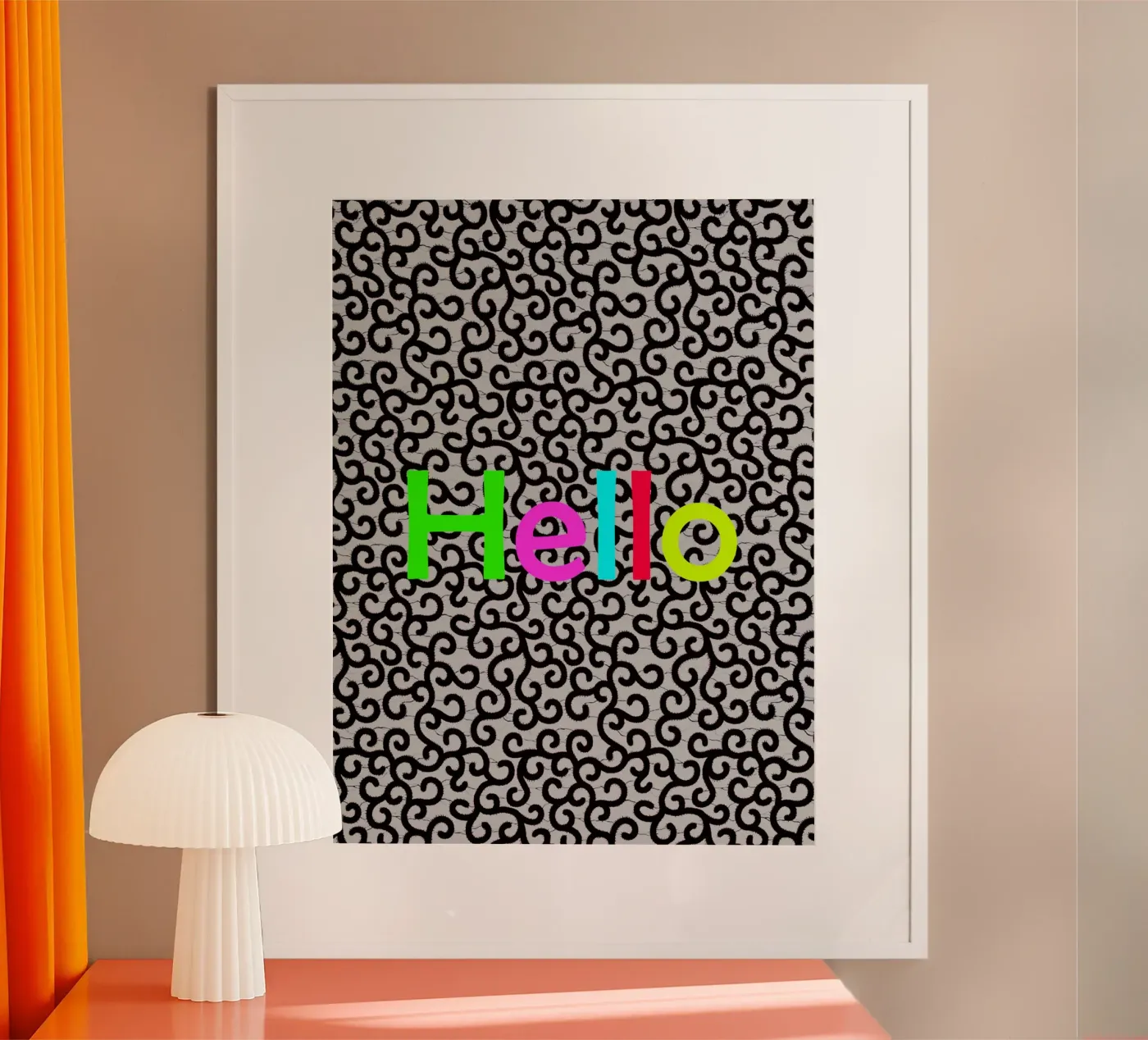 Hello poster da Mathudace Créas