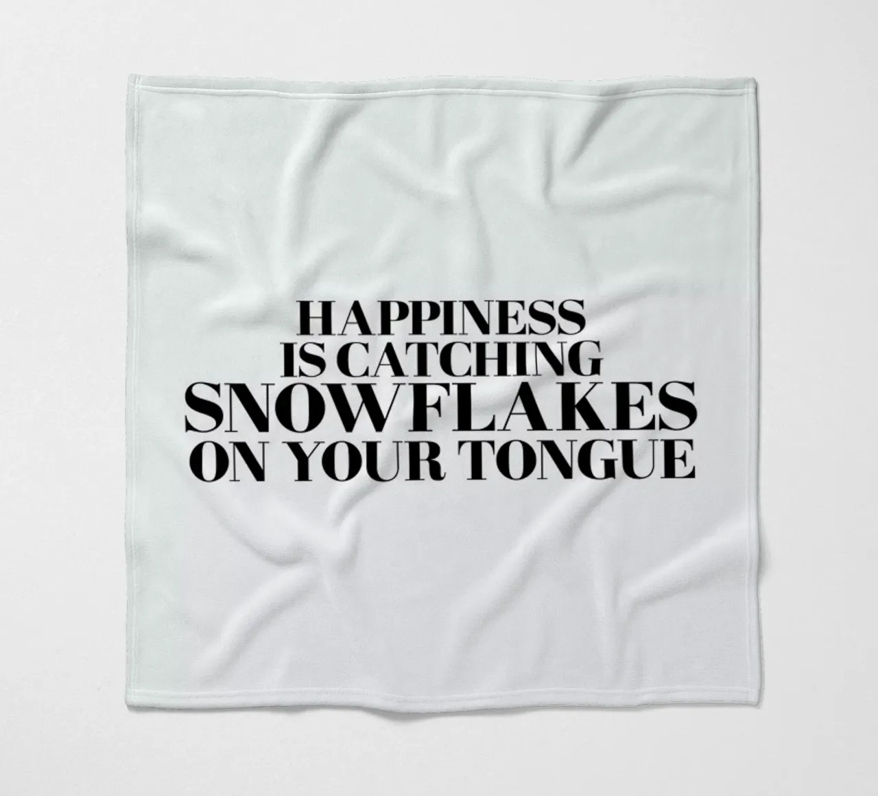 Snowflakes On Your Tongue coperta in pile da Studio One