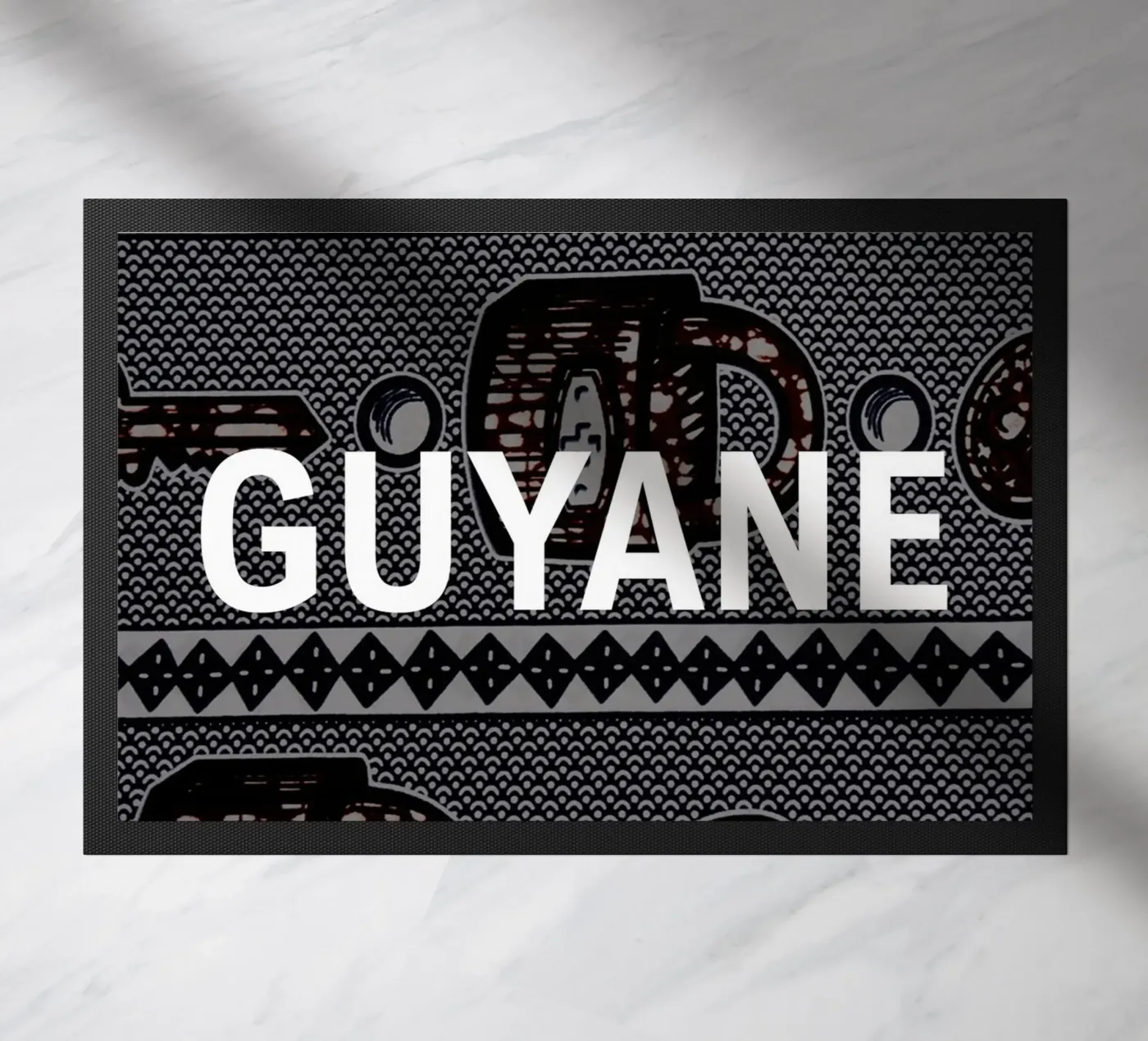 Guyane doormat by Mathudace Créas