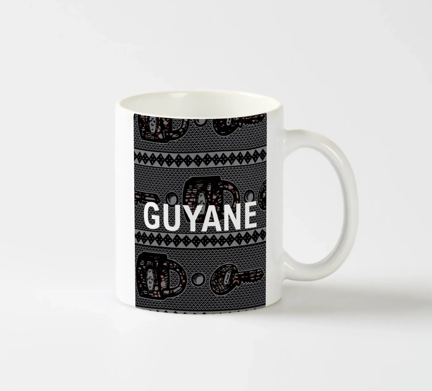 Guyane ceramic mug by Mathudace Créas