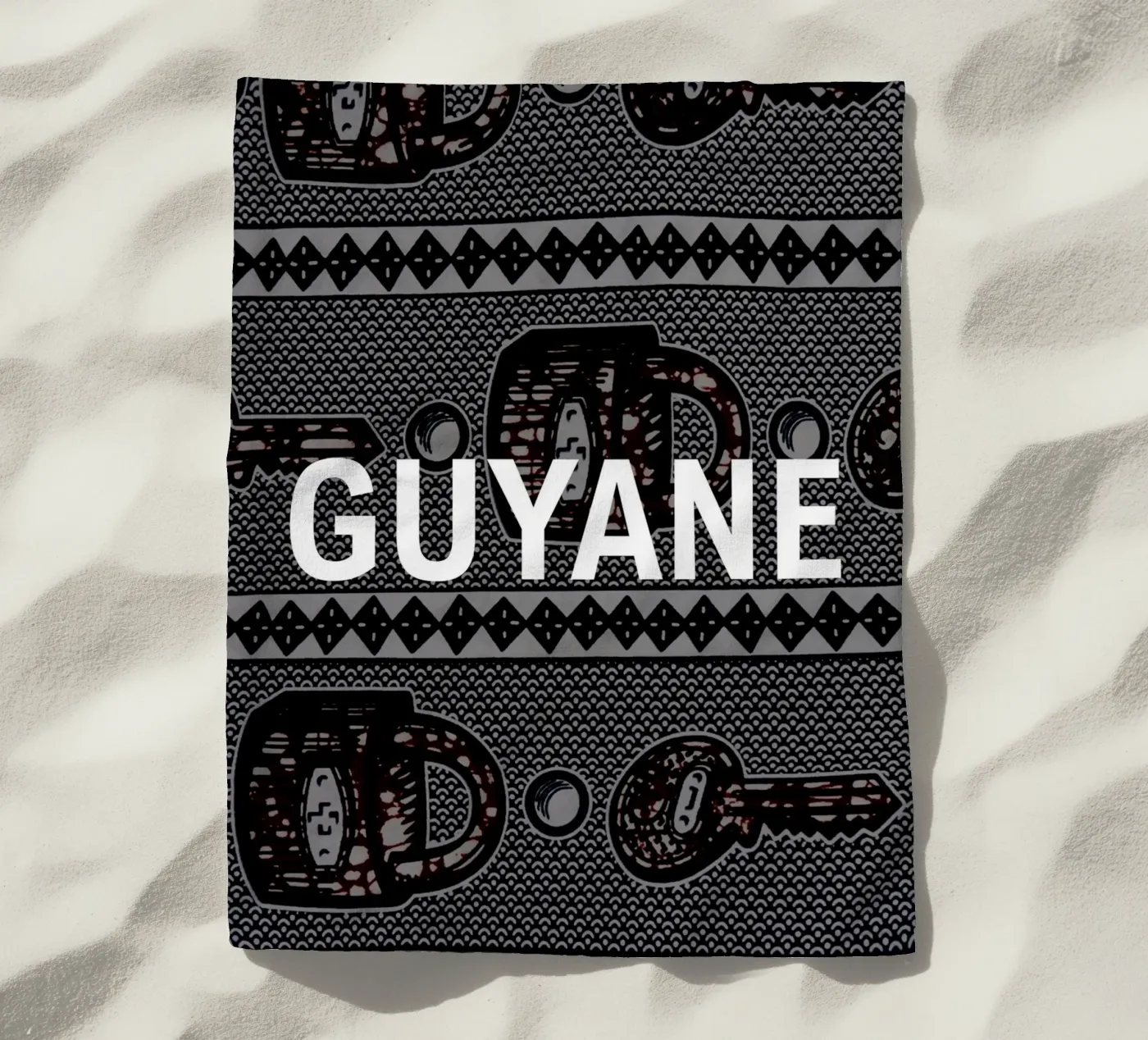 Guyane Strandtuch von Mathudace Créas