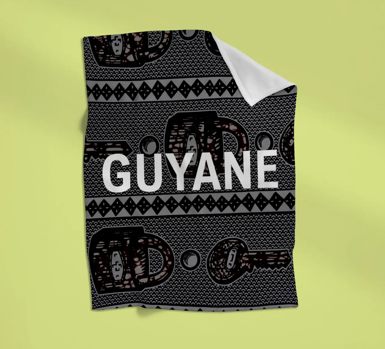 Guyane Fleecedecke von Mathudace Créas