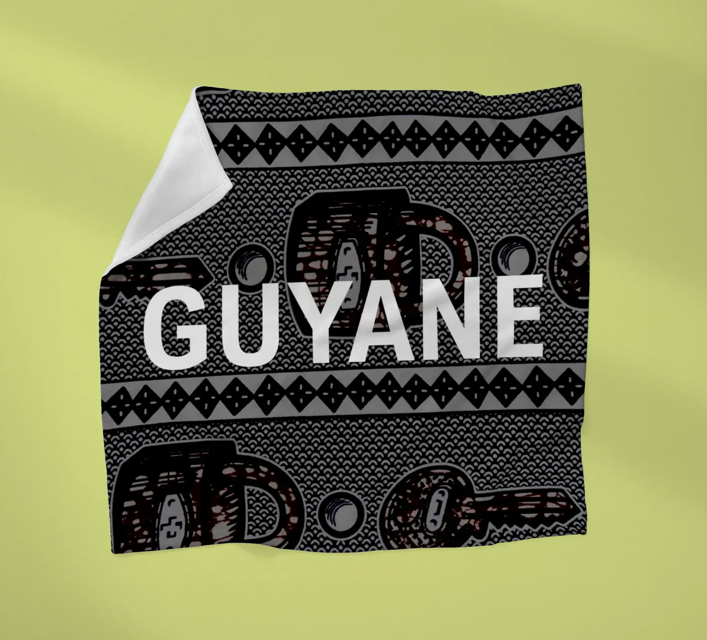 Guyane coperta in pile da Mathudace Créas