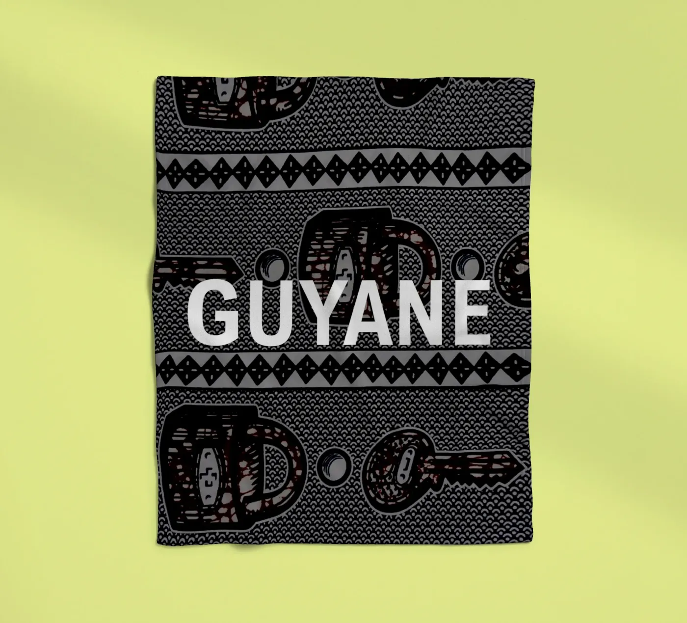 Guyane Fleecedecke von Mathudace Créas