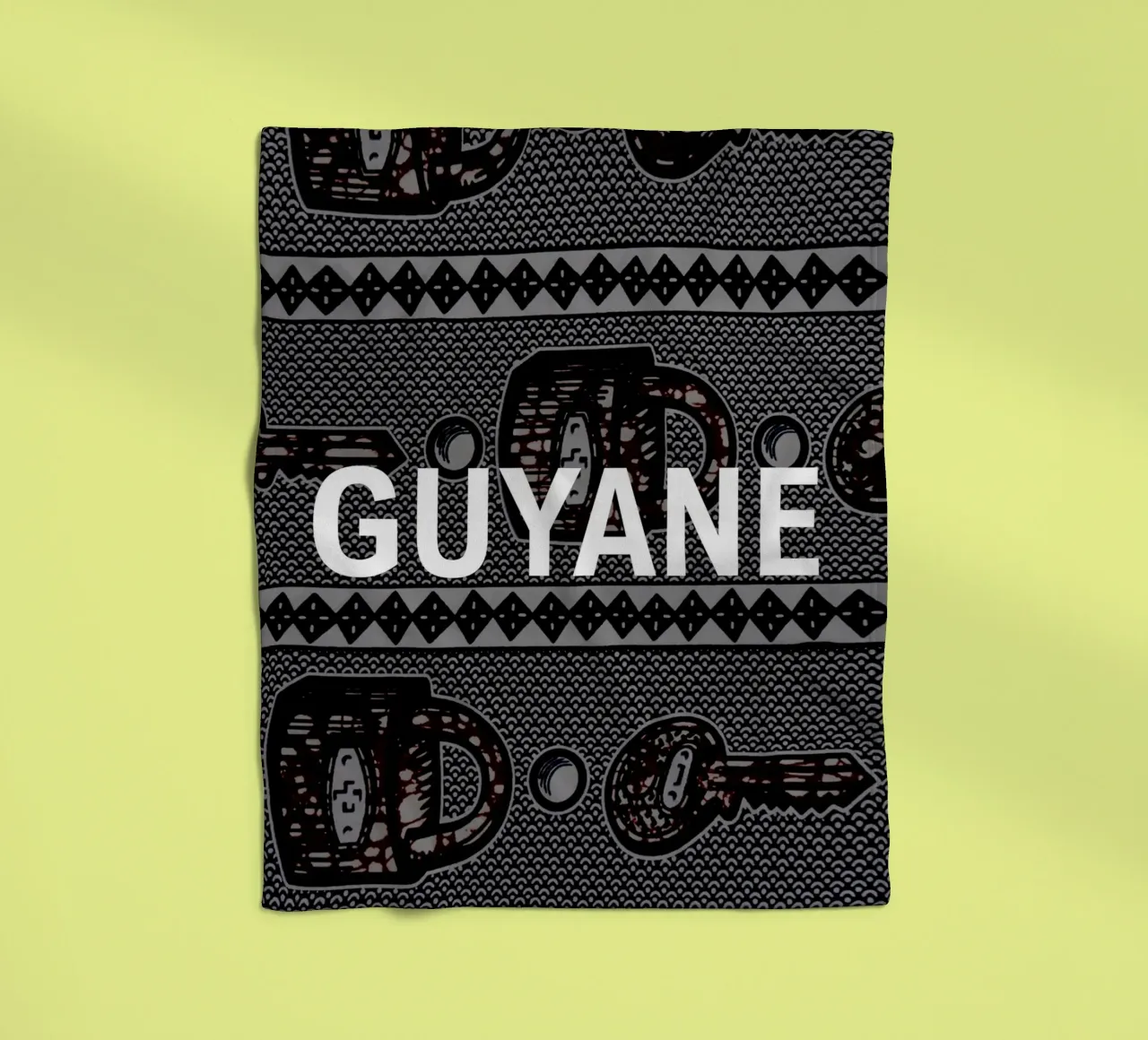 Guyane Fleecedecke von Mathudace Créas