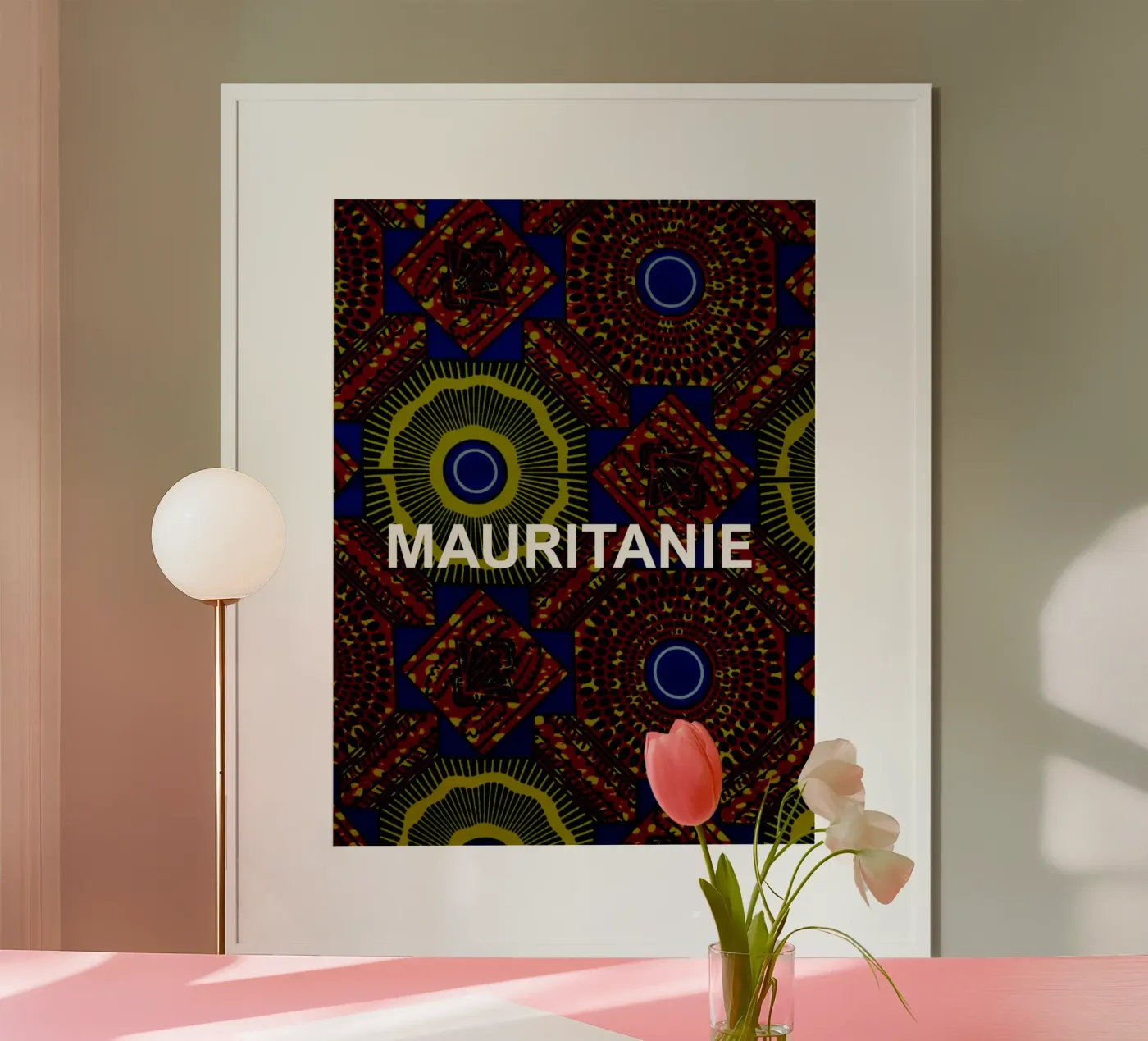 Mauritanie poster da Mathudace Créas