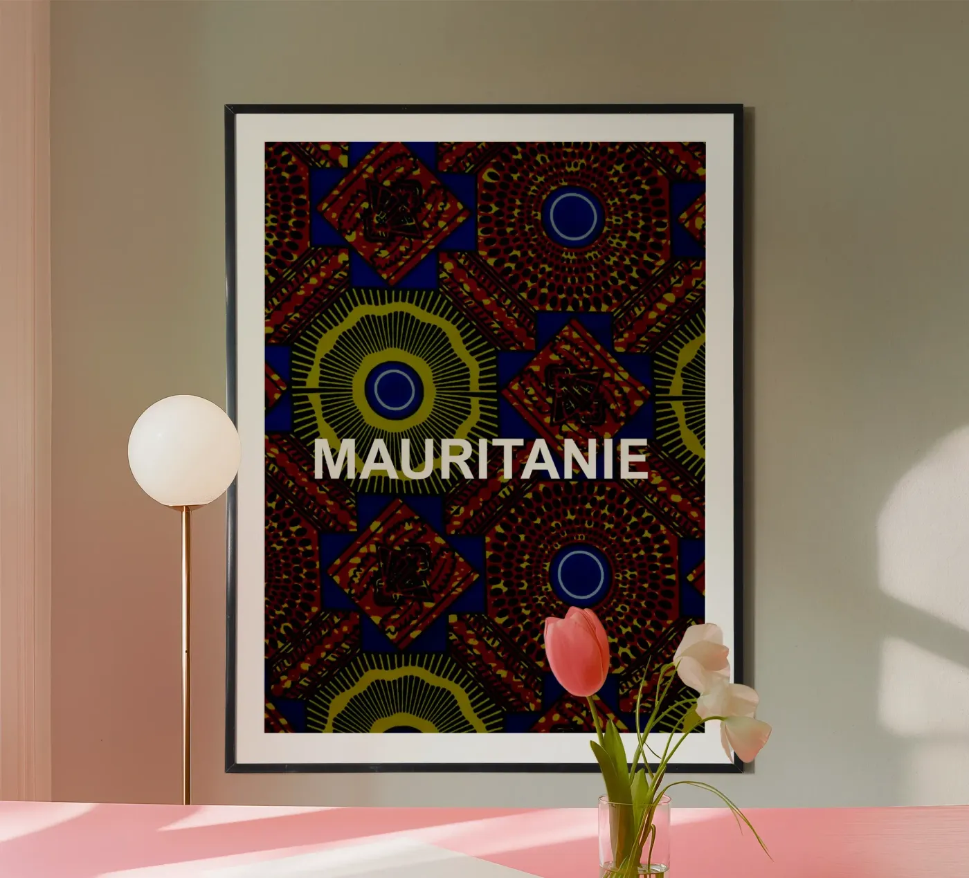 Mauritanie poster da Mathudace Créas