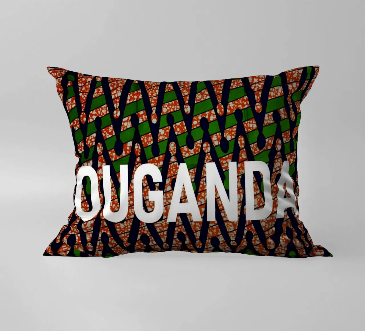 Ouganda cuscino da Mathudace Créas