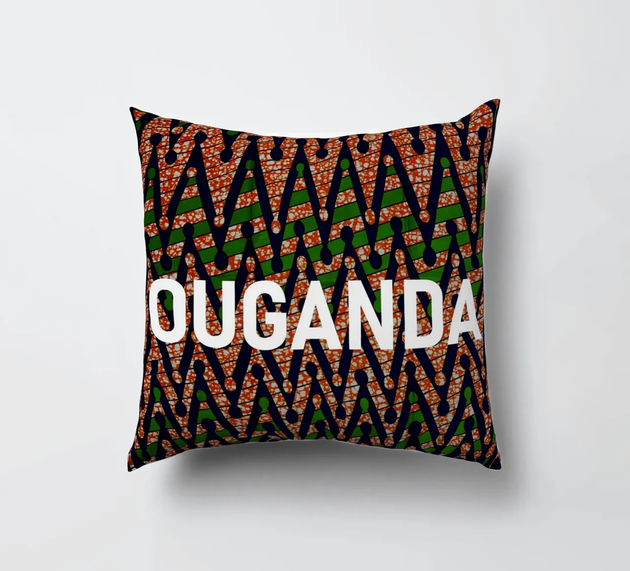 Ouganda cuscino da Mathudace Créas