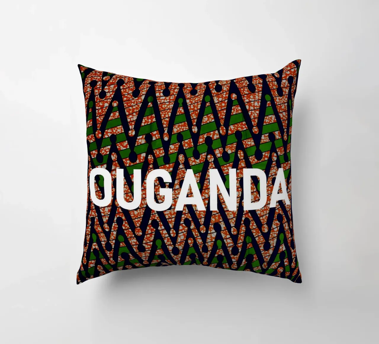 Ouganda cuscino da Mathudace Créas