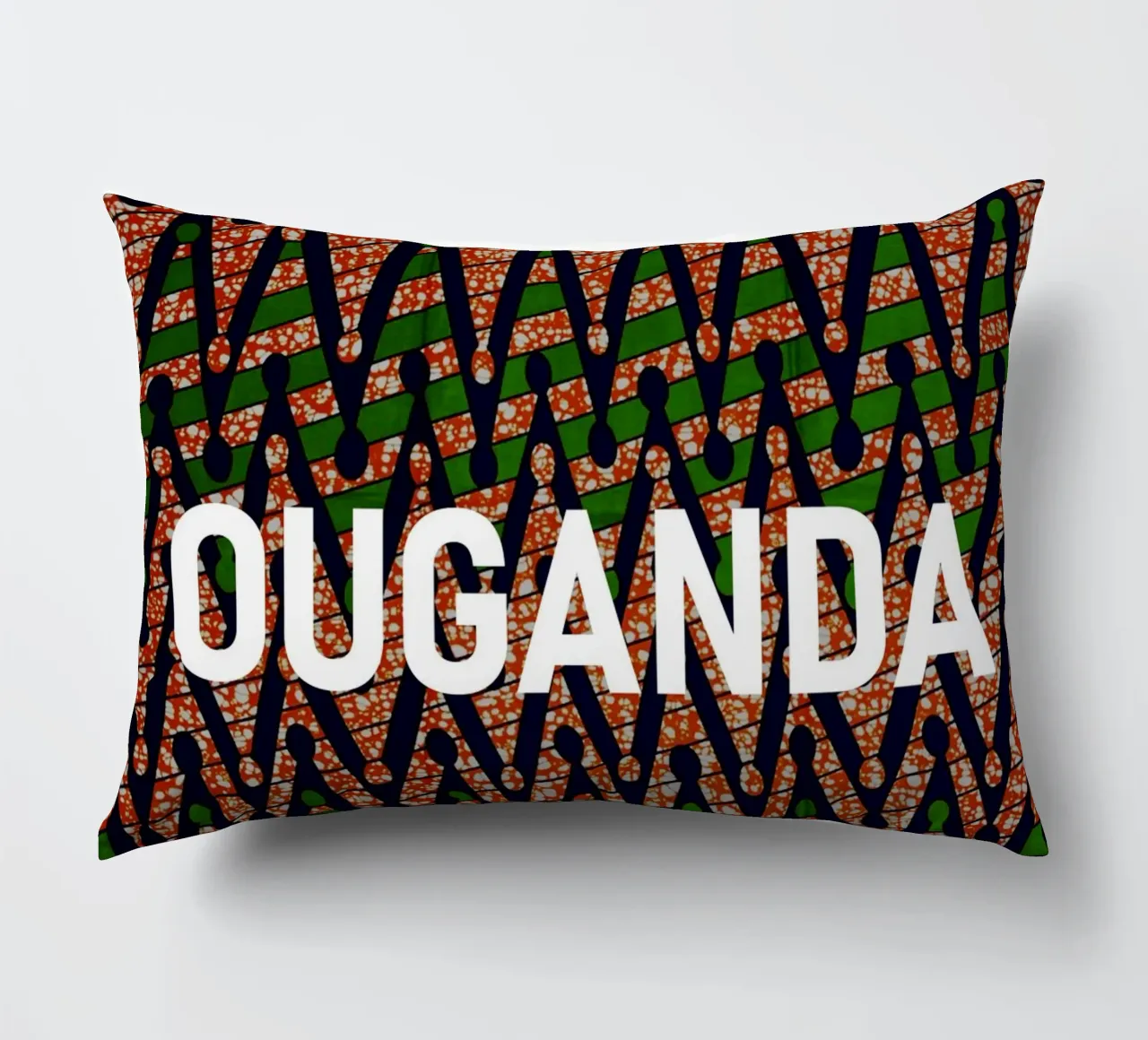 Ouganda cuscino da Mathudace Créas