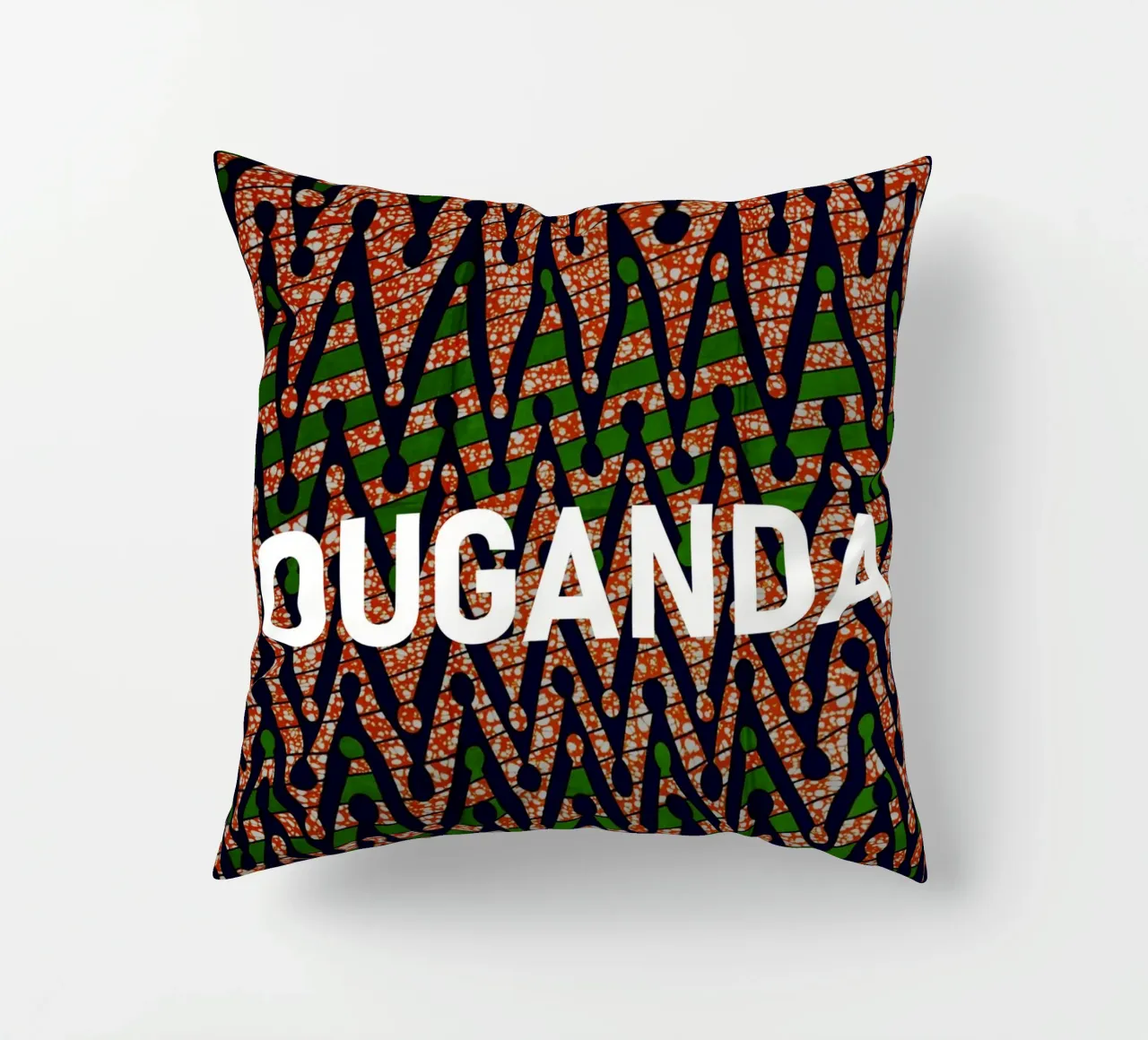 Ouganda cuscino da Mathudace Créas