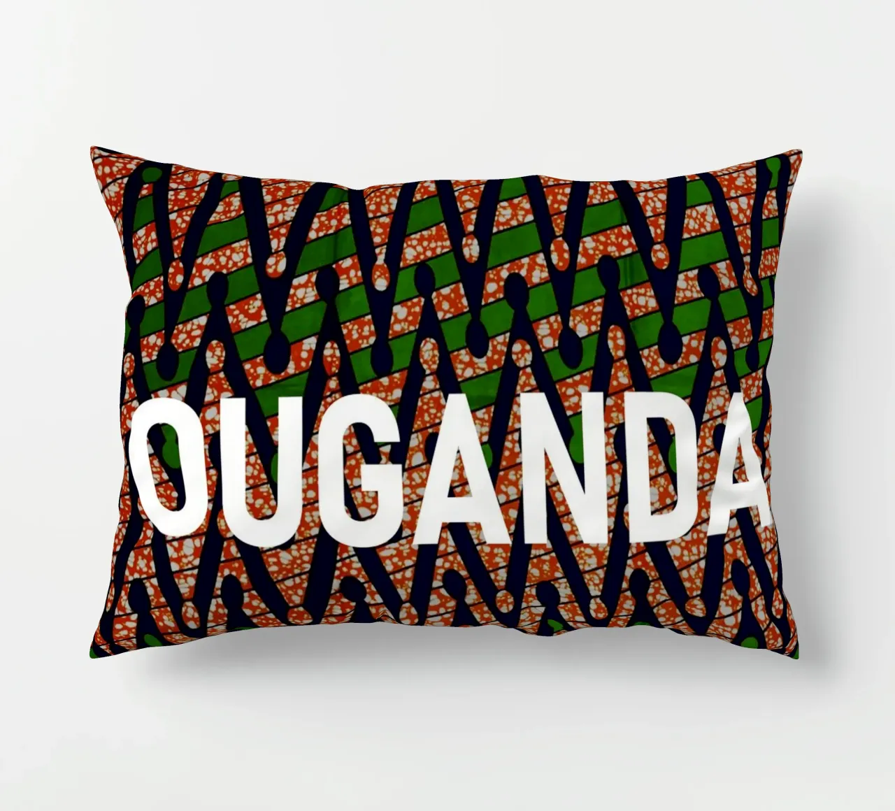 Ouganda cuscino da Mathudace Créas
