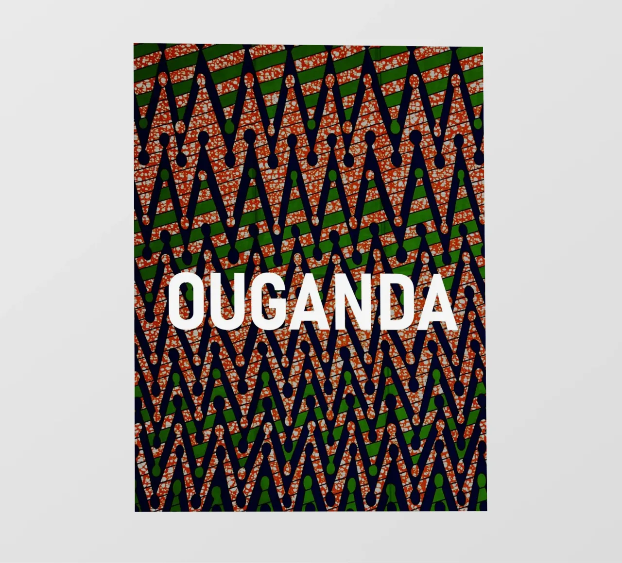 Ouganda telo in pvc da Mathudace Créas