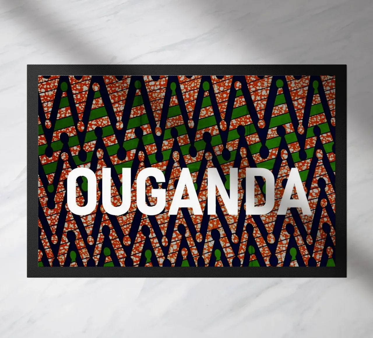 Ouganda Fußmatte von Mathudace Créas