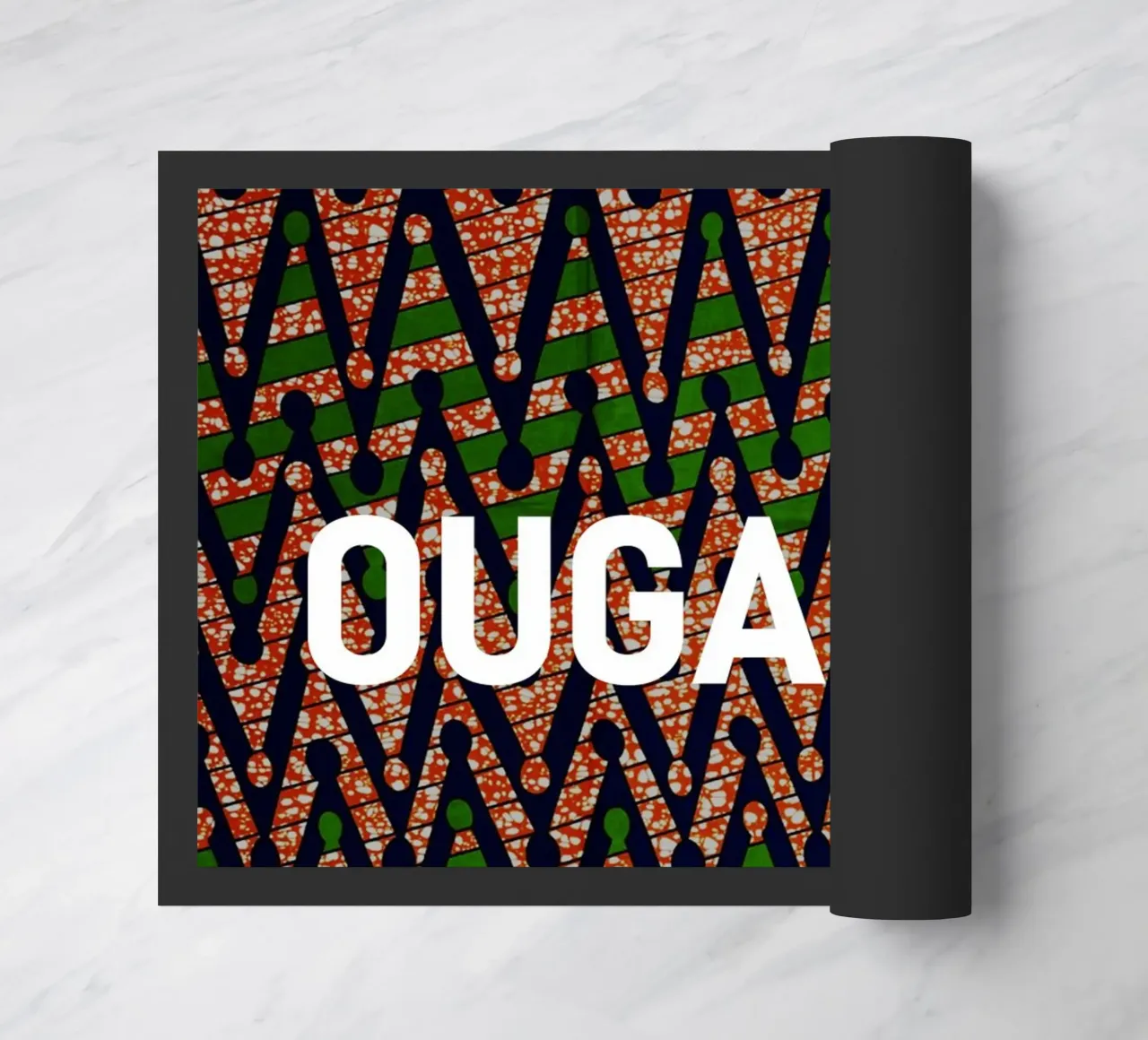 Ouganda Fußmatte von Mathudace Créas