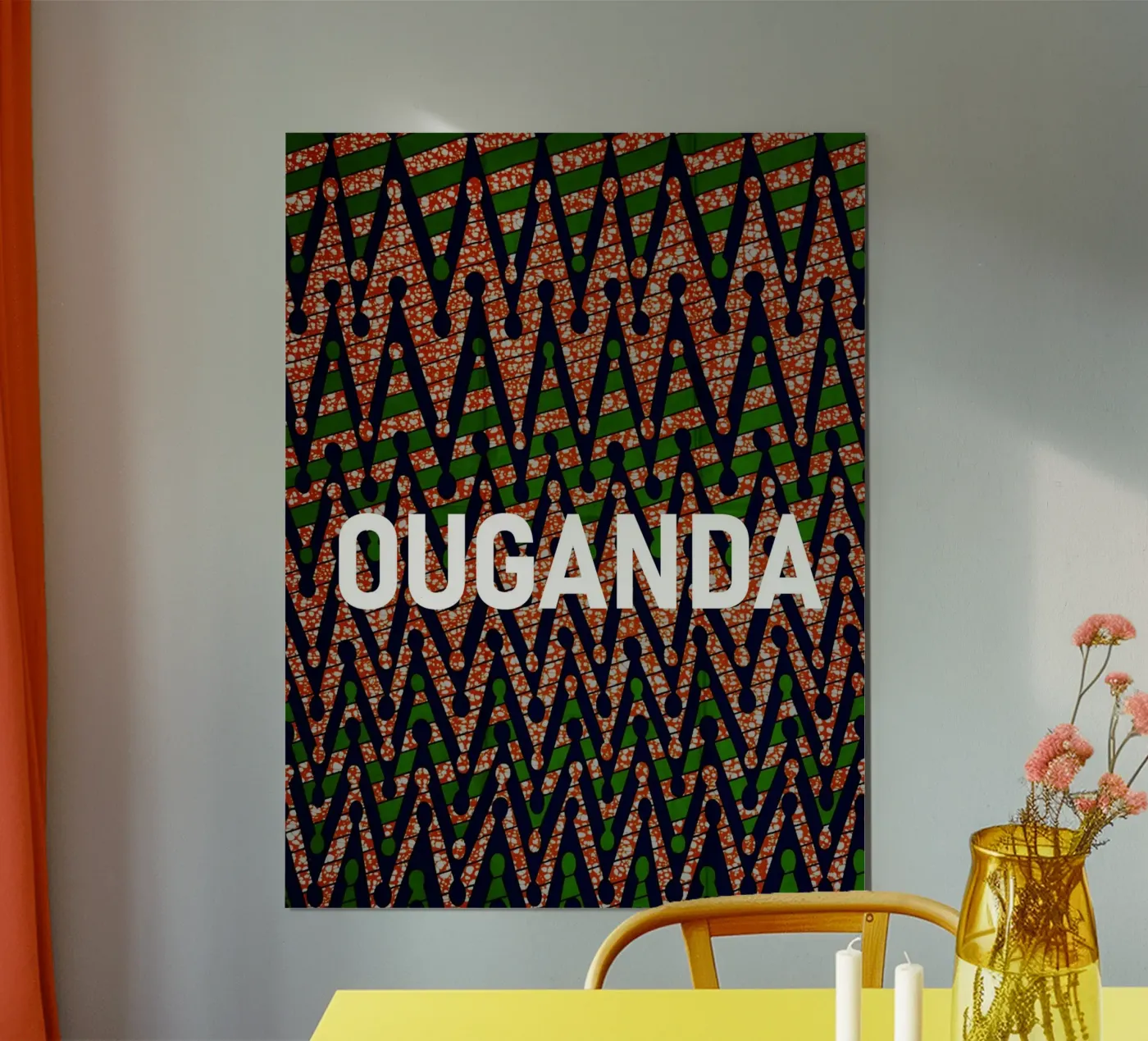 Ouganda poster da Mathudace Créas