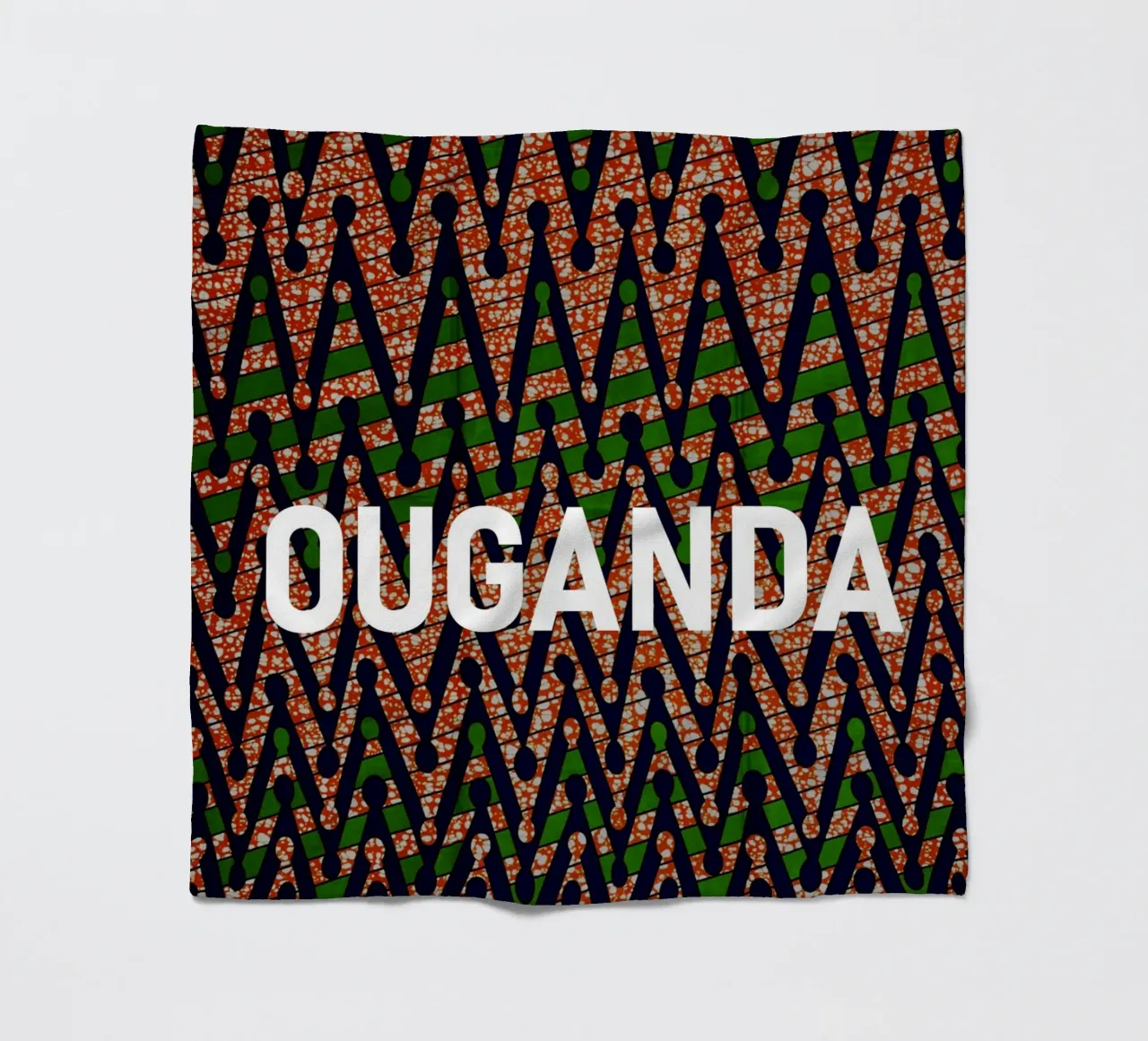 Ouganda Fleecedecke von Mathudace Créas