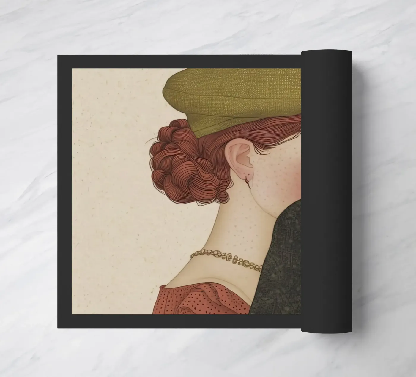 Timeless Embrace doormat by Rustic Grace Studio 02